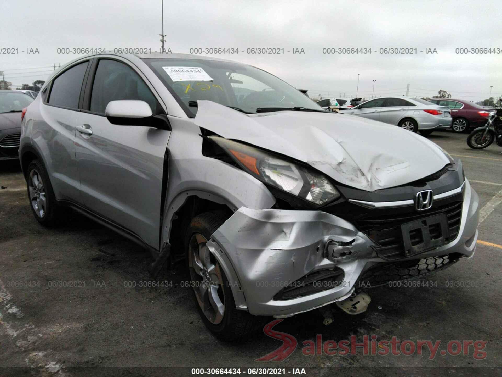 3CZRU6H31GM708885 2016 HONDA HR-V