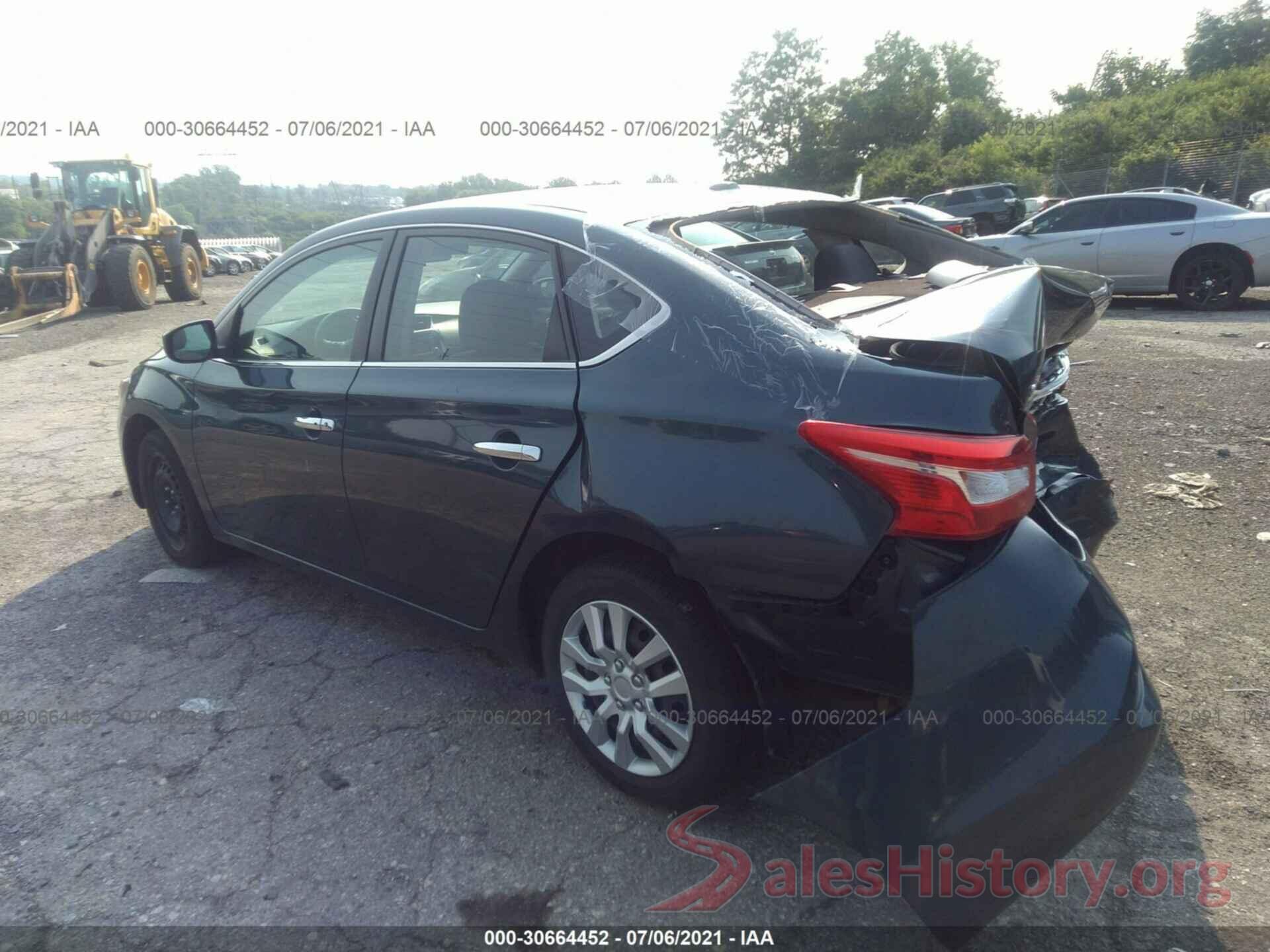 3N1AB7AP0HY346816 2017 NISSAN SENTRA