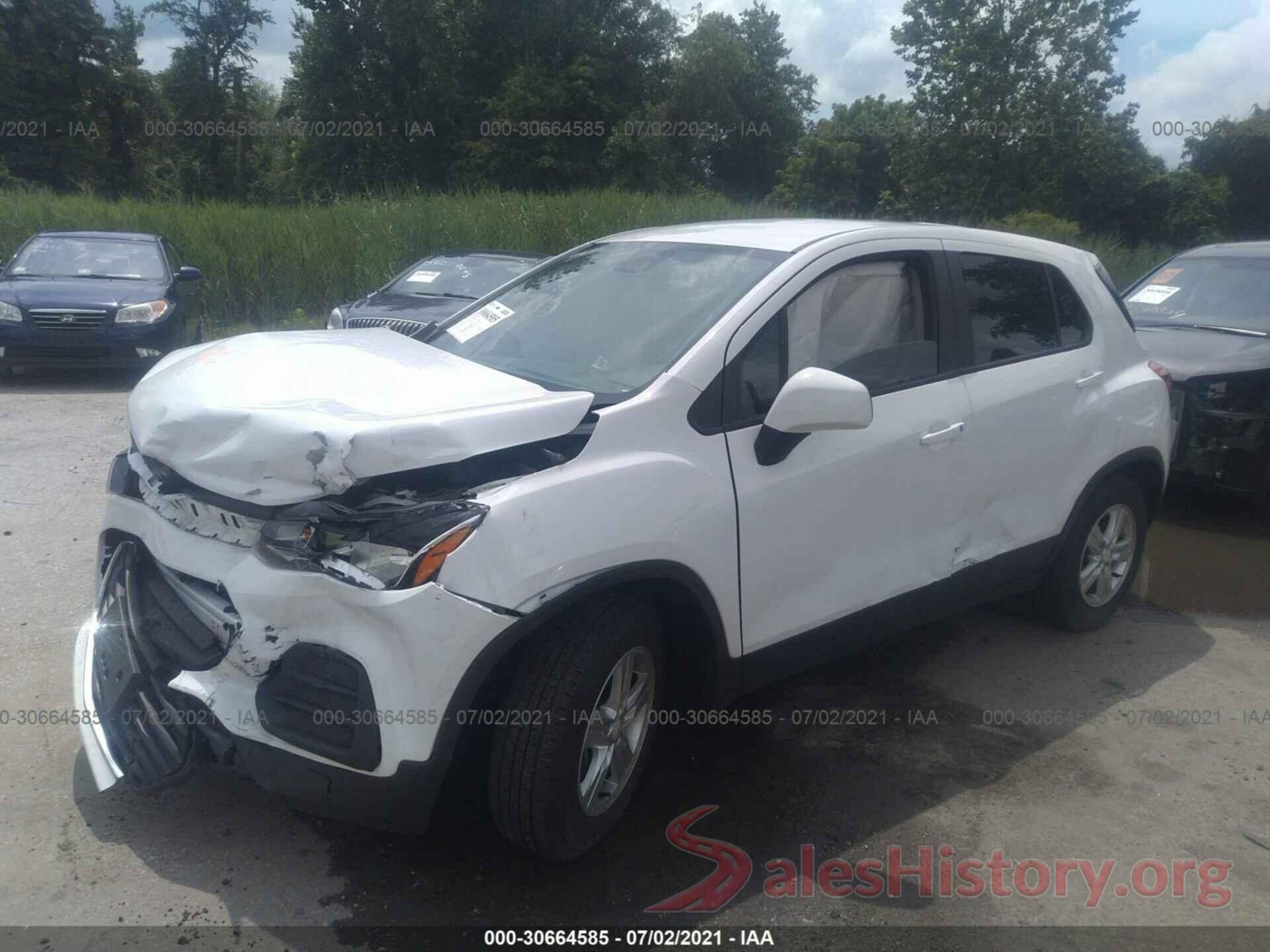 3GNCJKSB4KL220596 2019 CHEVROLET TRAX