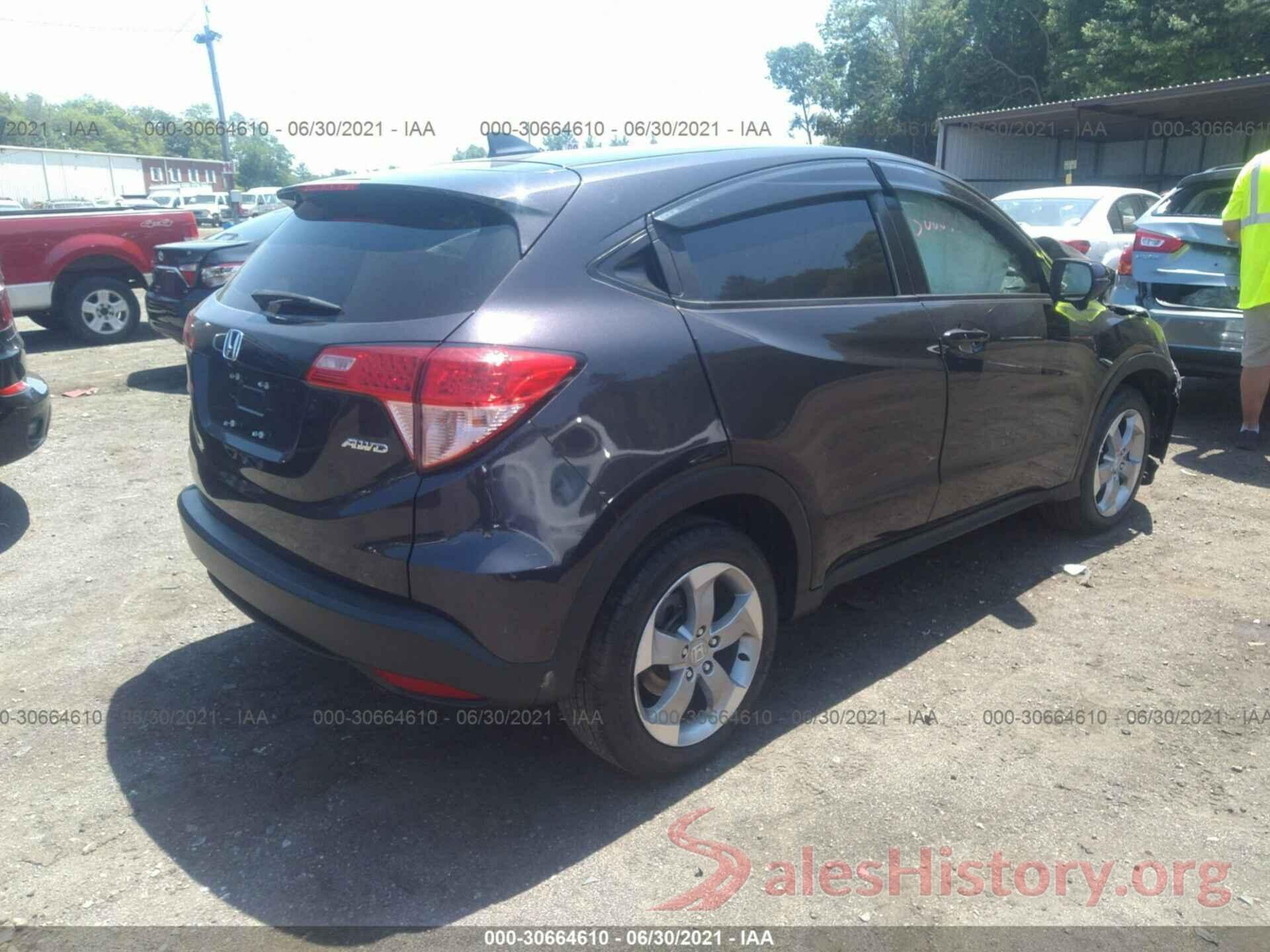 3CZRU6H55GM770288 2016 HONDA HR-V