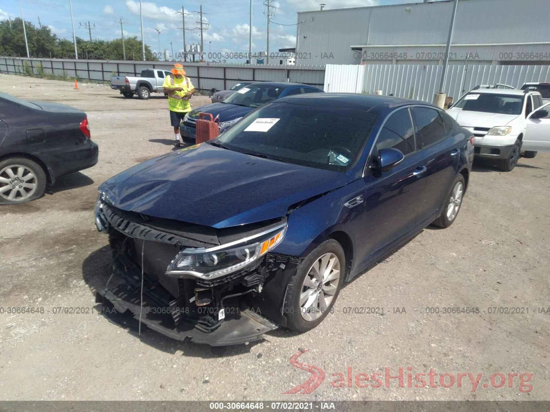 5XXGU4L30GG116212 2016 KIA OPTIMA