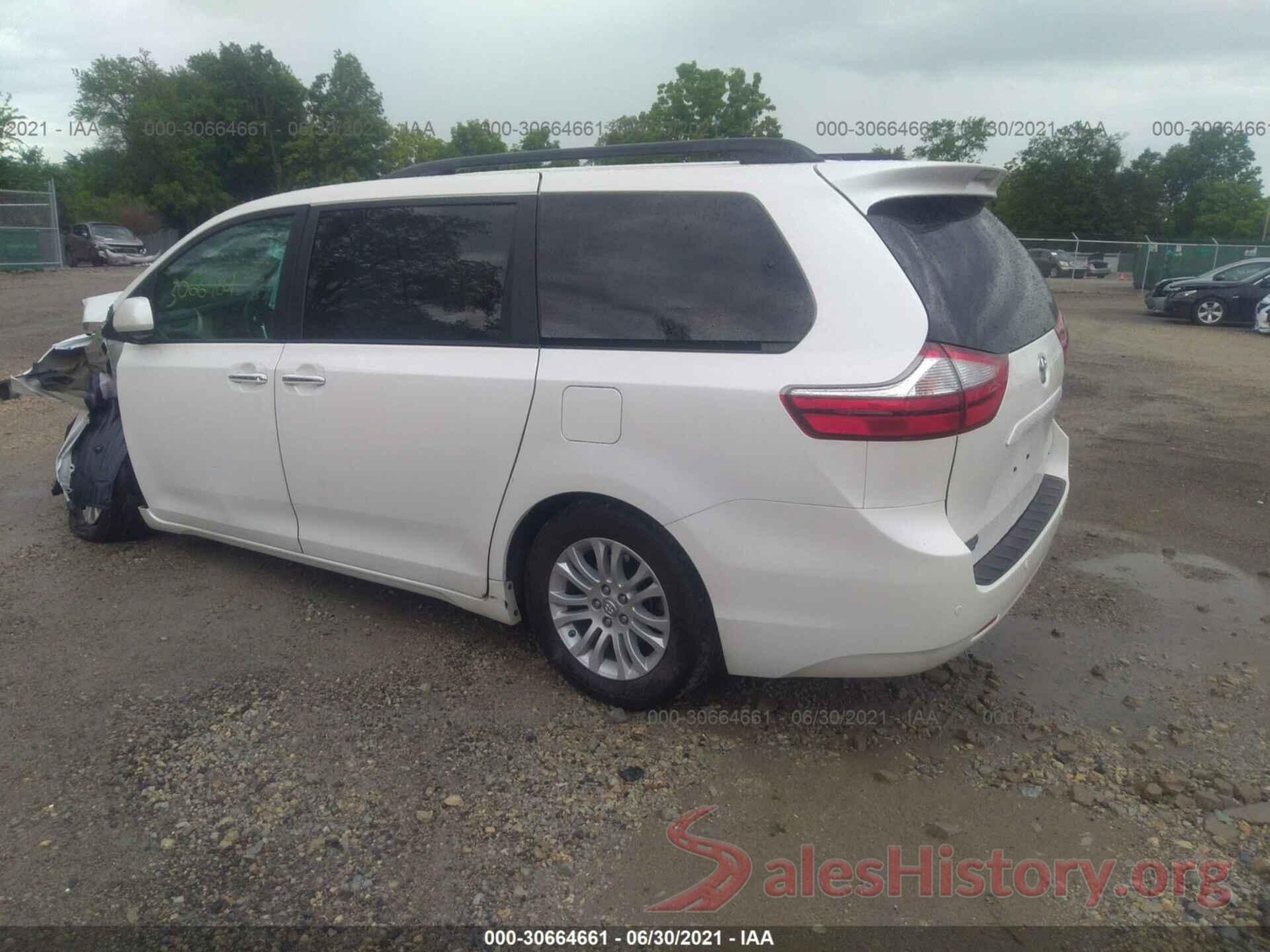 5TDYZ3DC7HS801077 2017 TOYOTA SIENNA