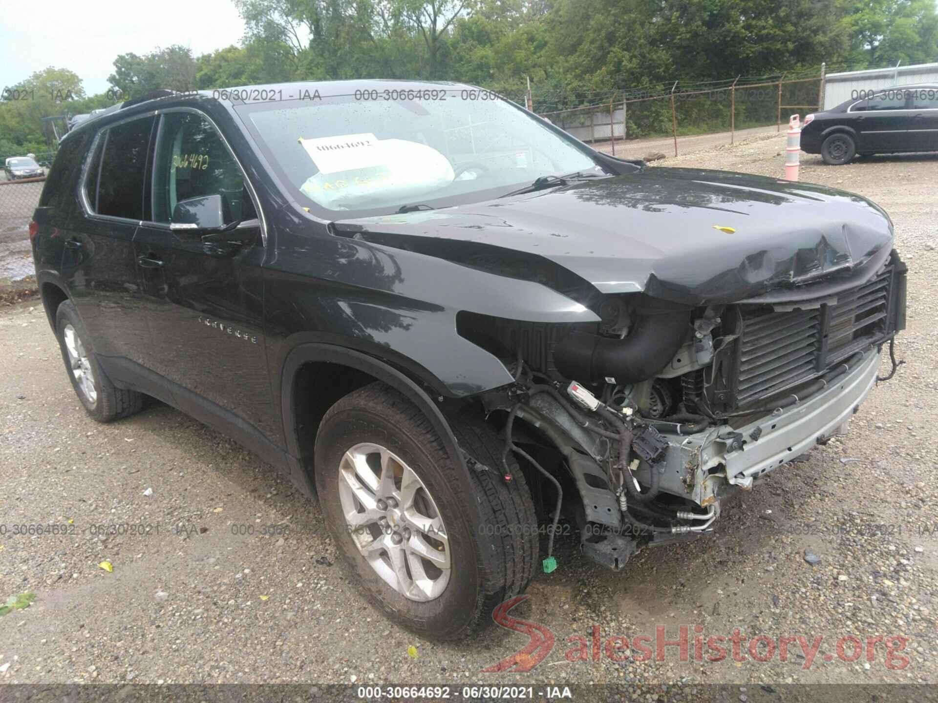 1GNERGKW6JJ210093 2018 CHEVROLET TRAVERSE