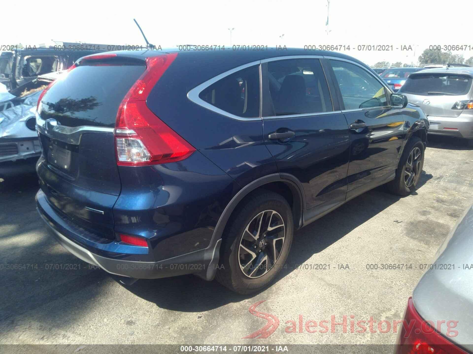 2HKRM3H49GH533823 2016 HONDA CR-V