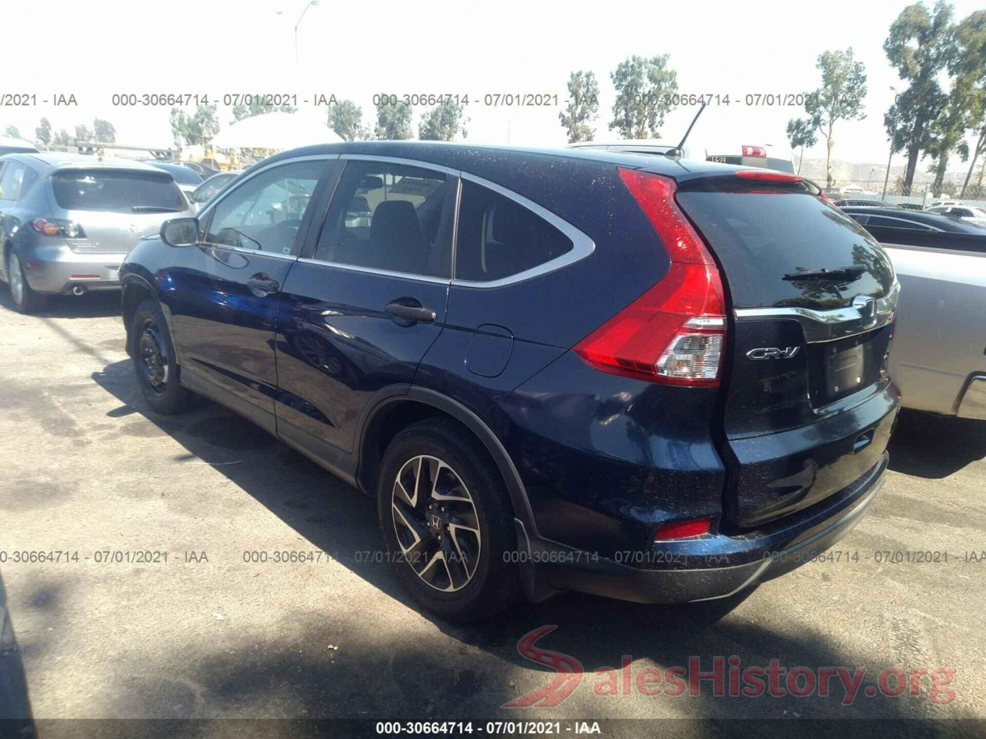 2HKRM3H49GH533823 2016 HONDA CR-V