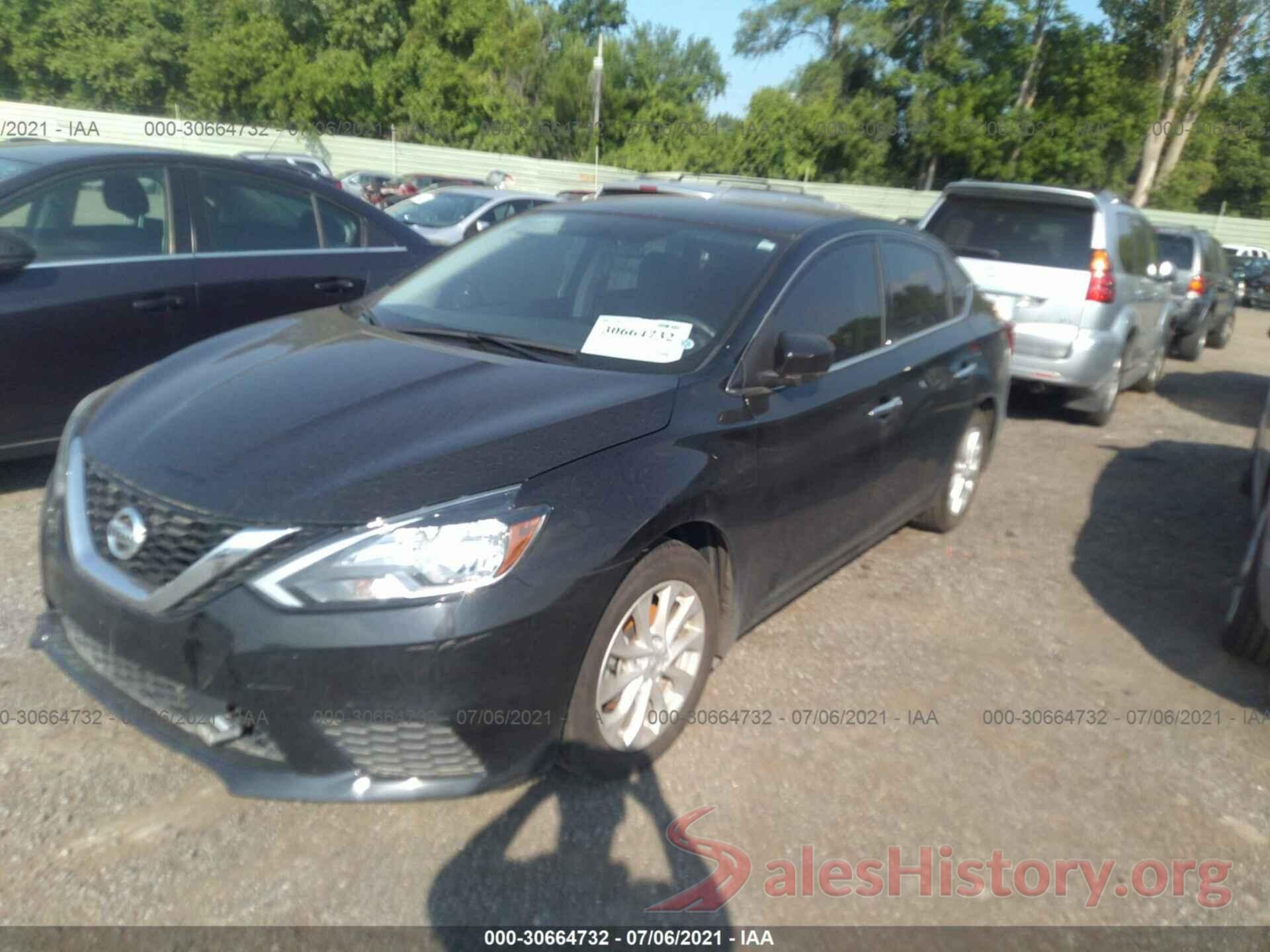 3N1AB7AP0KY350176 2019 NISSAN SENTRA