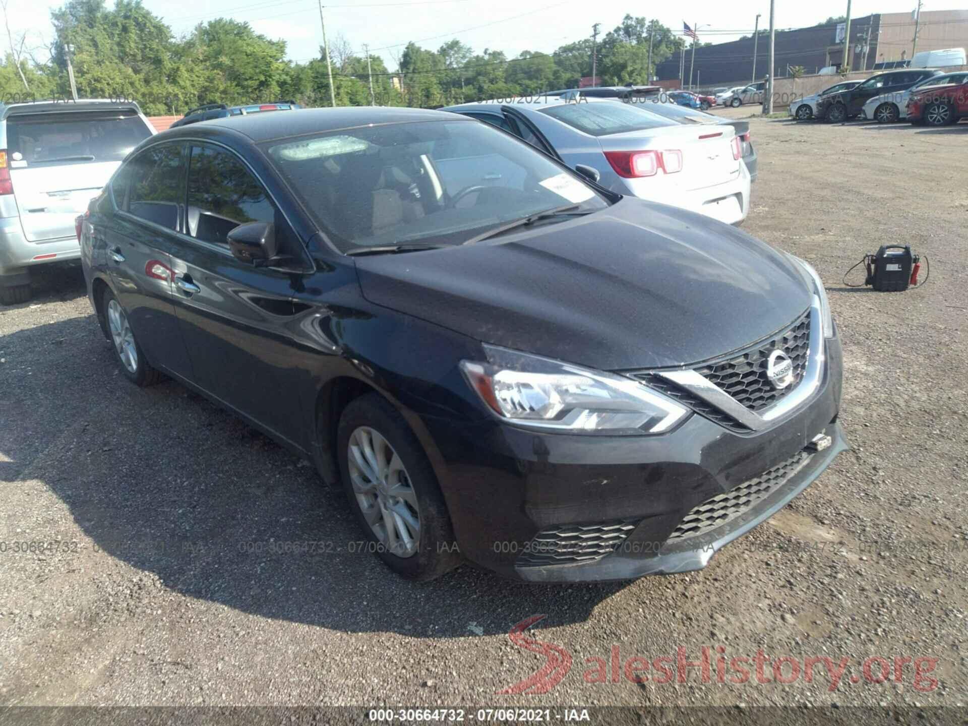 3N1AB7AP0KY350176 2019 NISSAN SENTRA