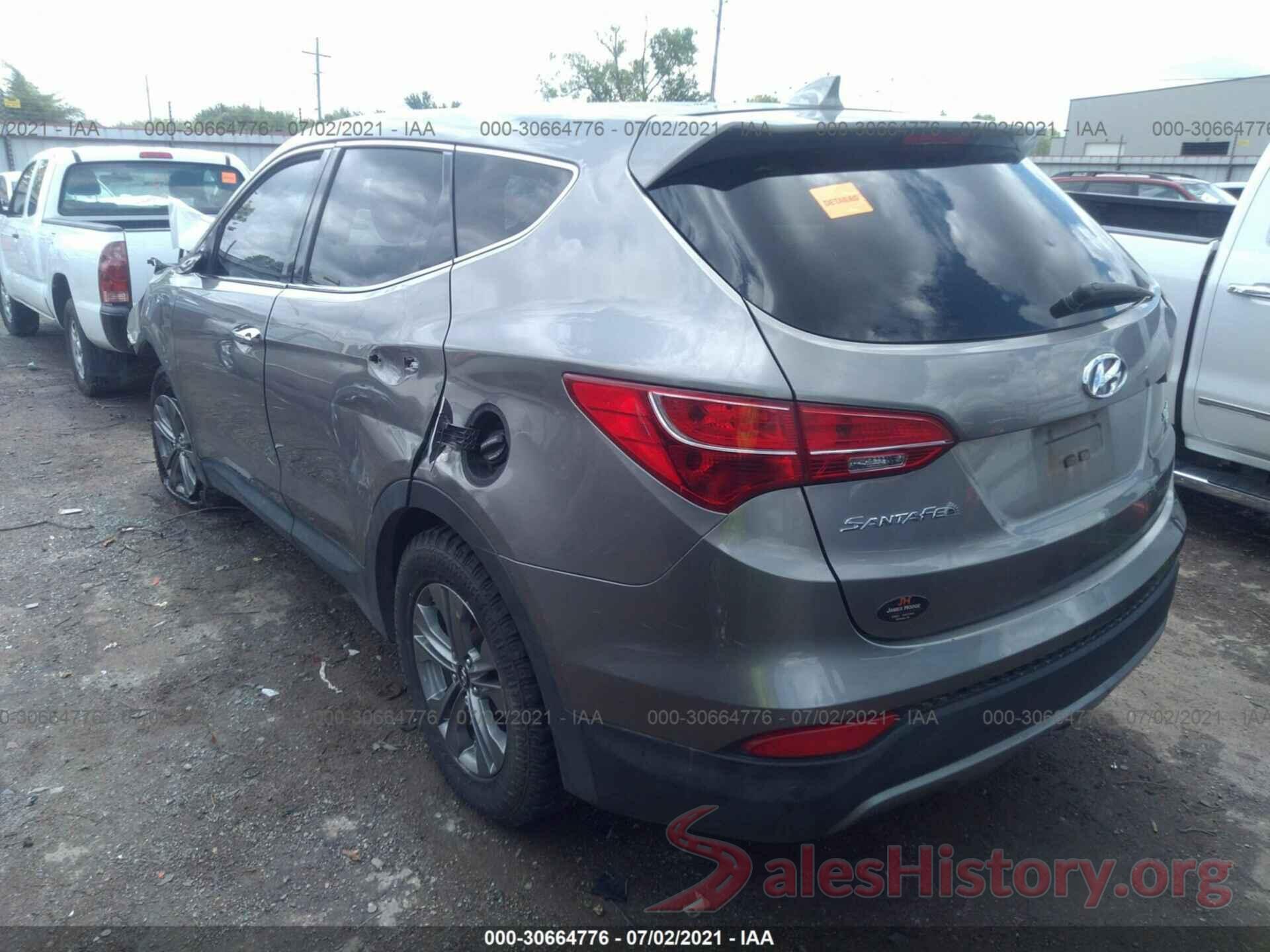 5XYZTDLBXGG347195 2016 HYUNDAI SANTA FE SPORT