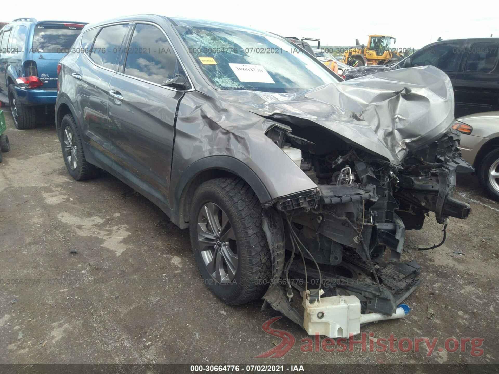 5XYZTDLBXGG347195 2016 HYUNDAI SANTA FE SPORT