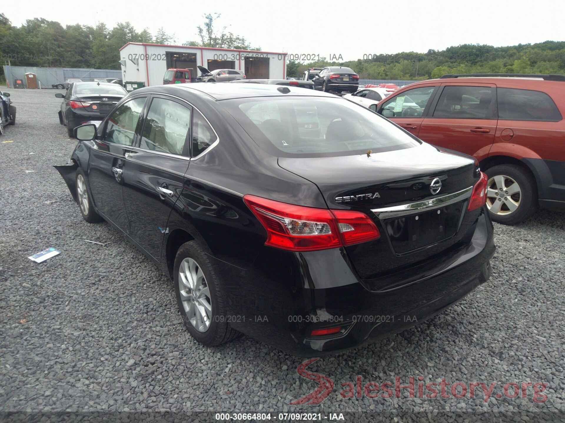 3N1AB7AP6KY378483 2019 NISSAN SENTRA