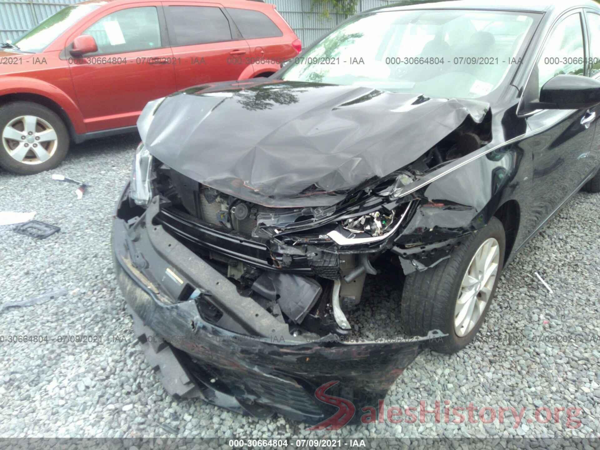 3N1AB7AP6KY378483 2019 NISSAN SENTRA