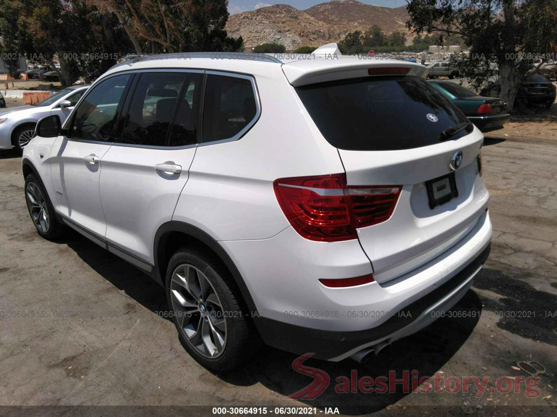 5UXWX9C5XG0D79229 2016 BMW X3