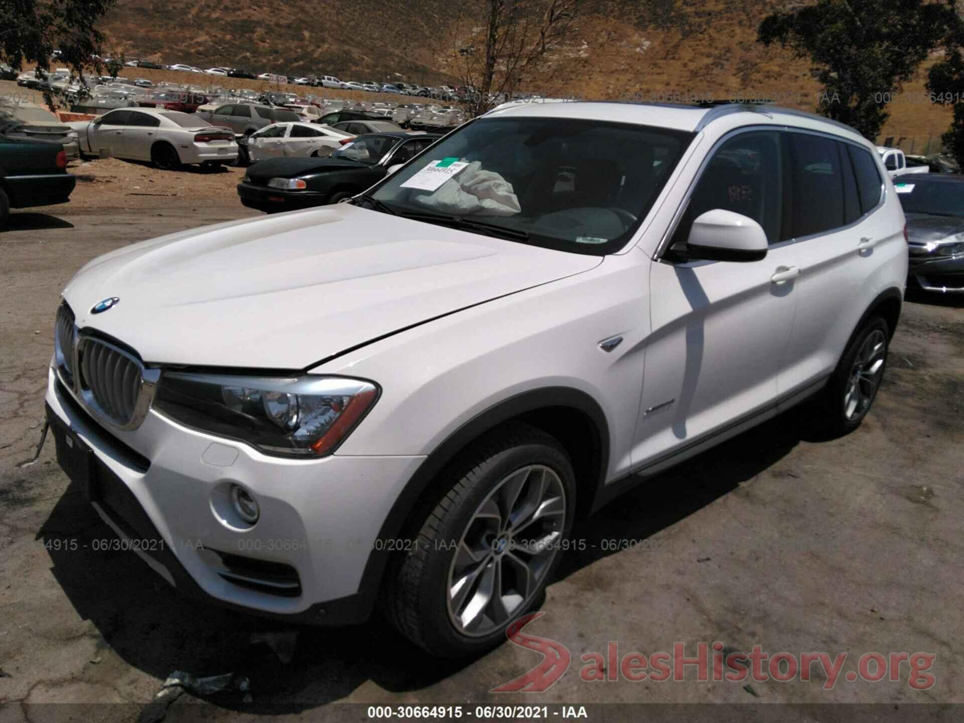 5UXWX9C5XG0D79229 2016 BMW X3