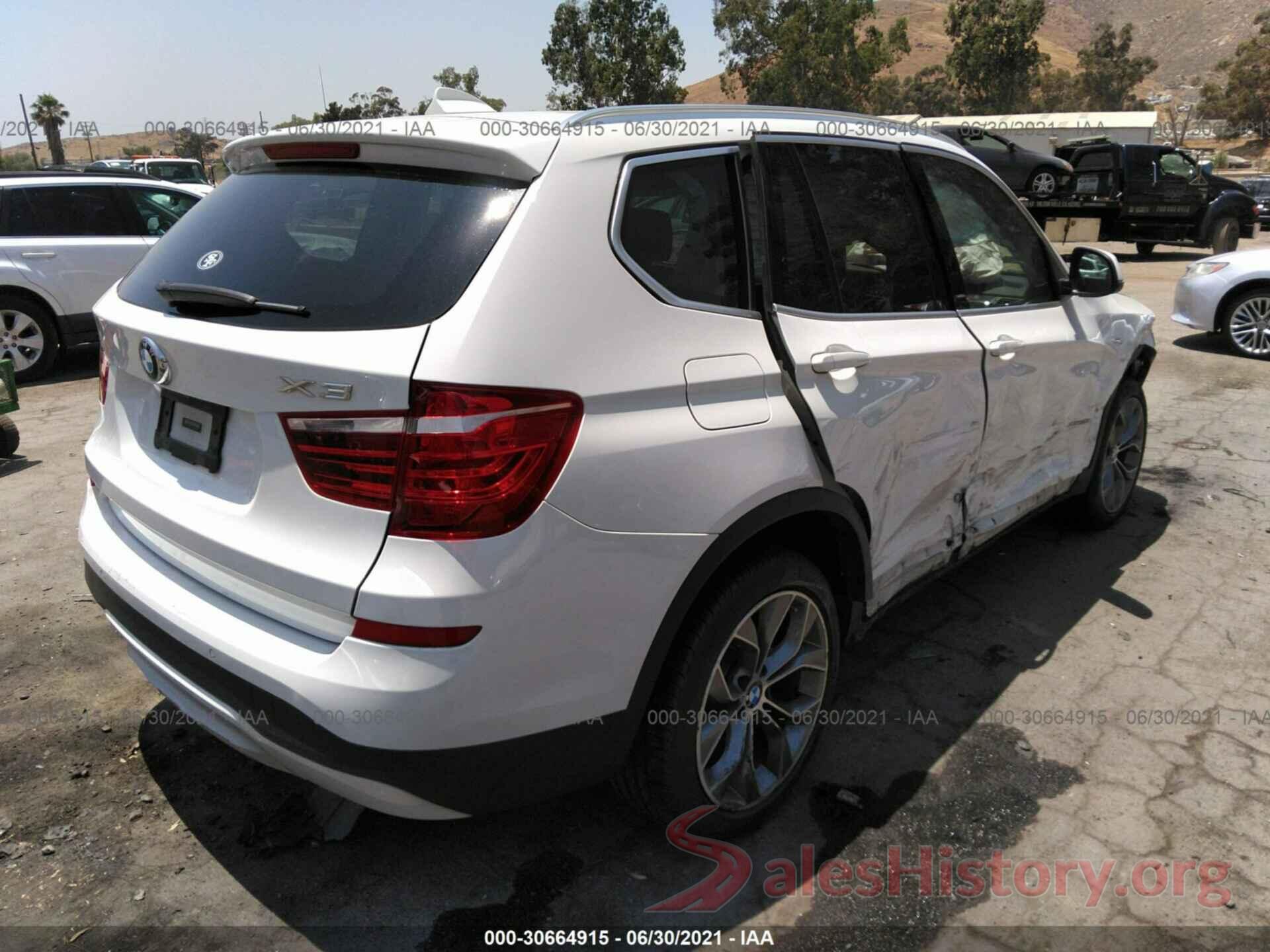 5UXWX9C5XG0D79229 2016 BMW X3