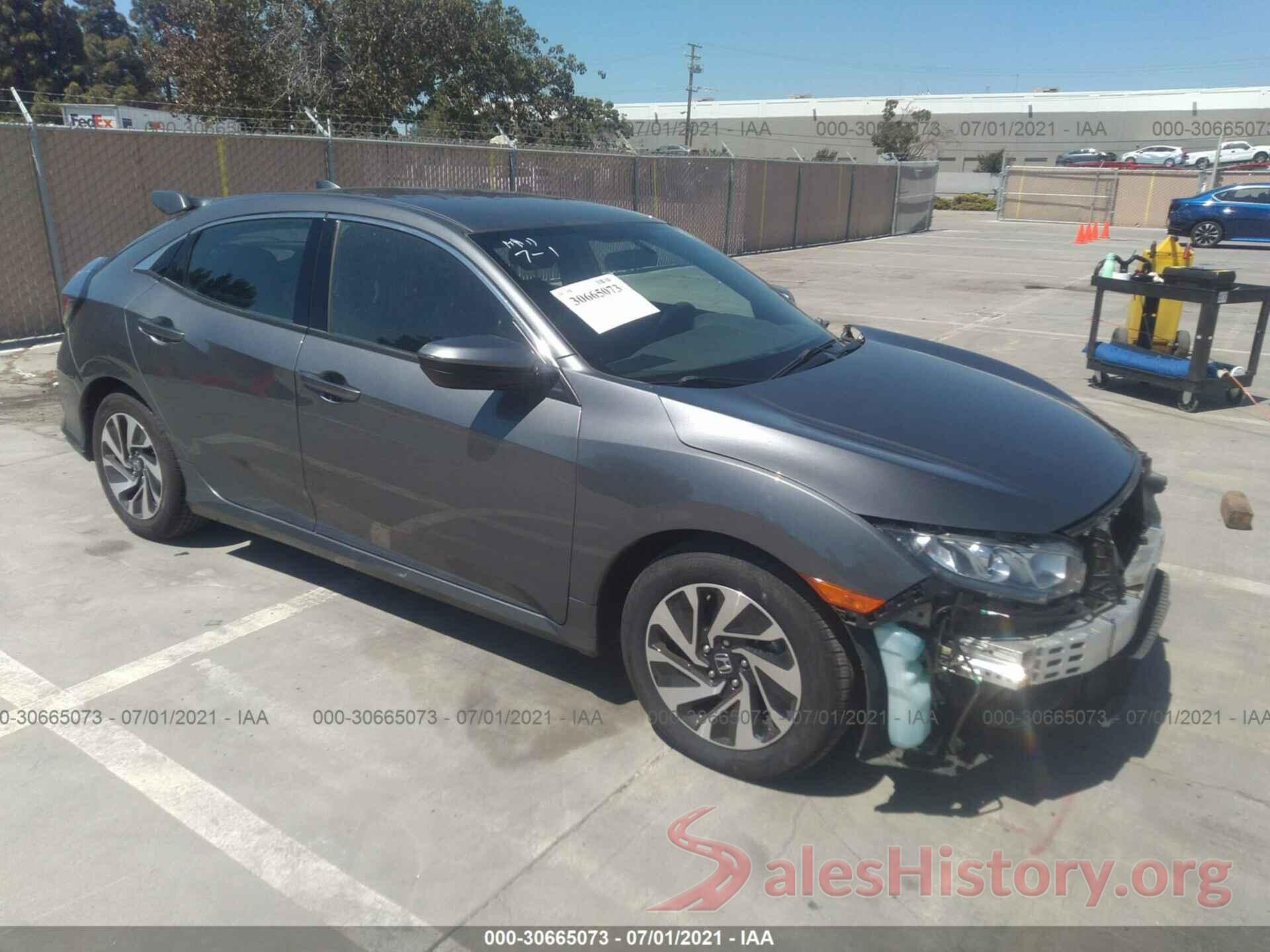 SHHFK7H23HU428286 2017 HONDA CIVIC HATCHBACK