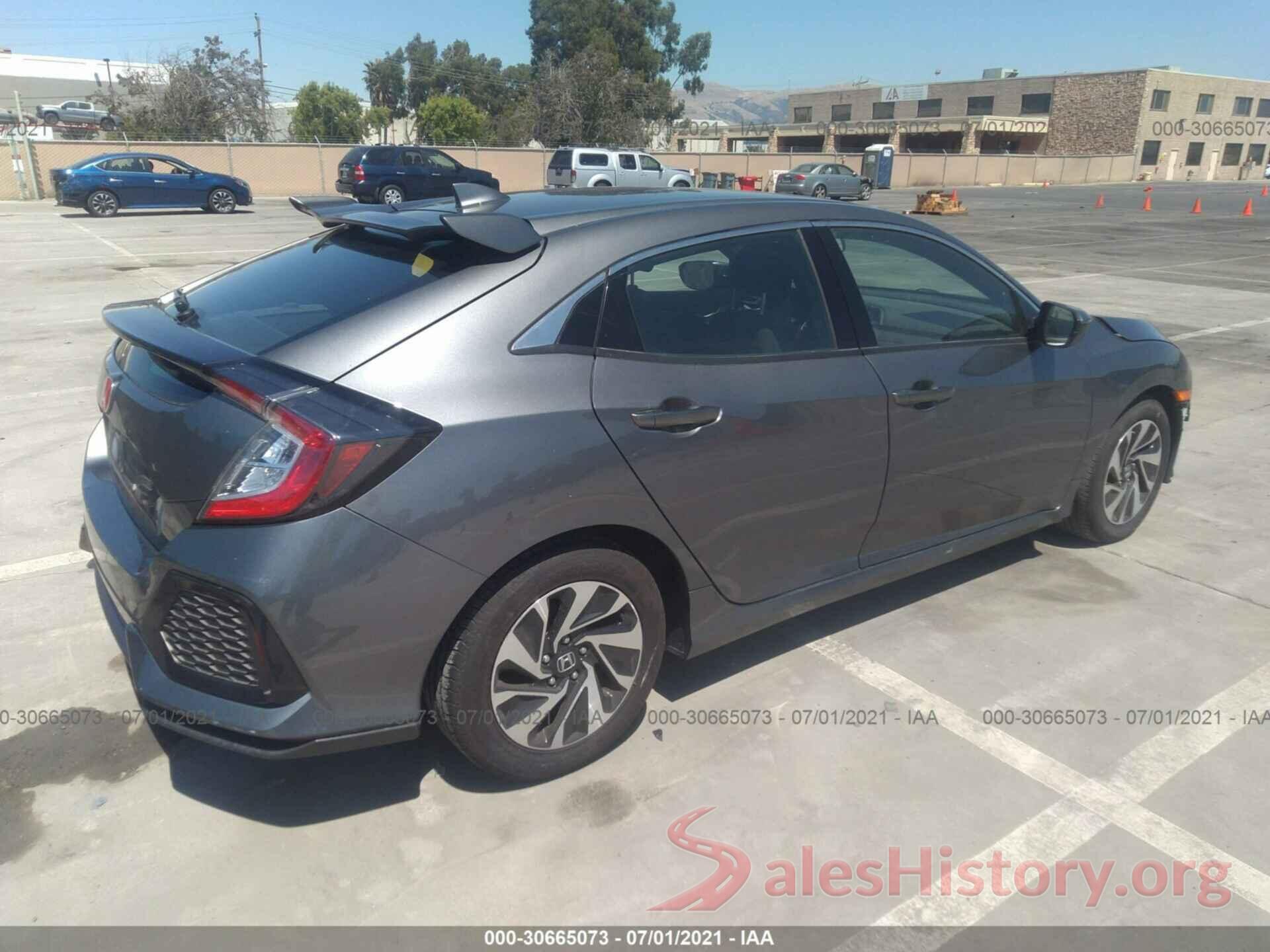 SHHFK7H23HU428286 2017 HONDA CIVIC HATCHBACK