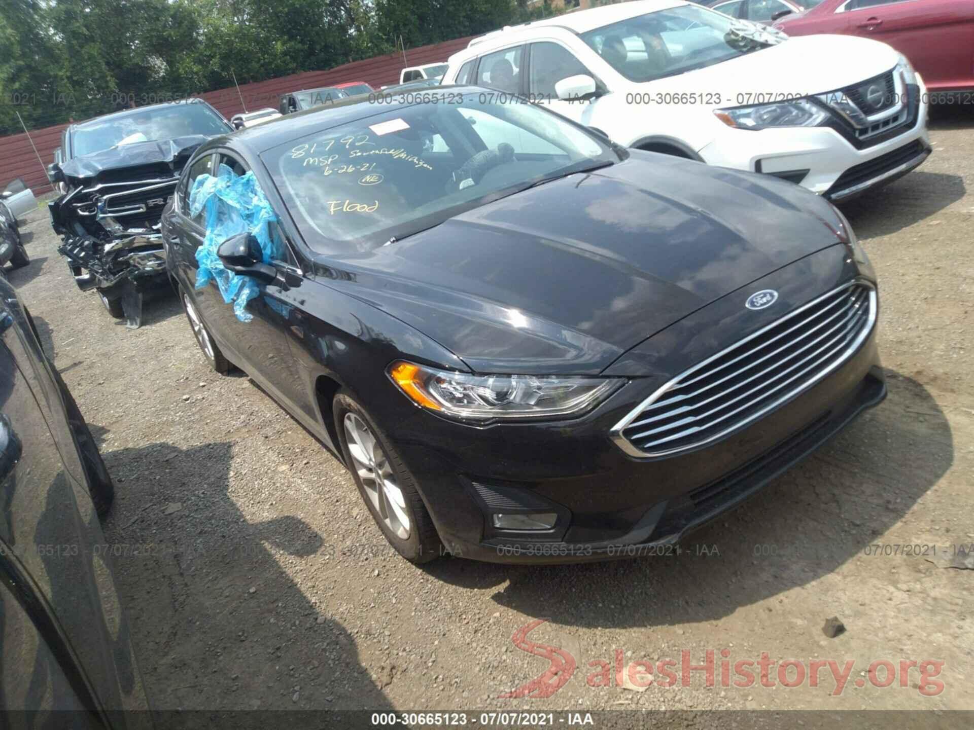 3FA6P0HD3LR253451 2020 FORD FUSION