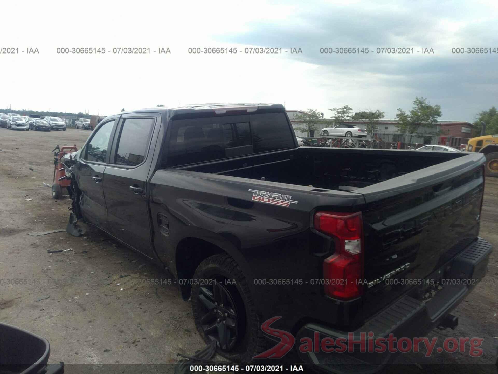 1GCPYFED0LZ183972 2020 CHEVROLET SILVERADO 1500