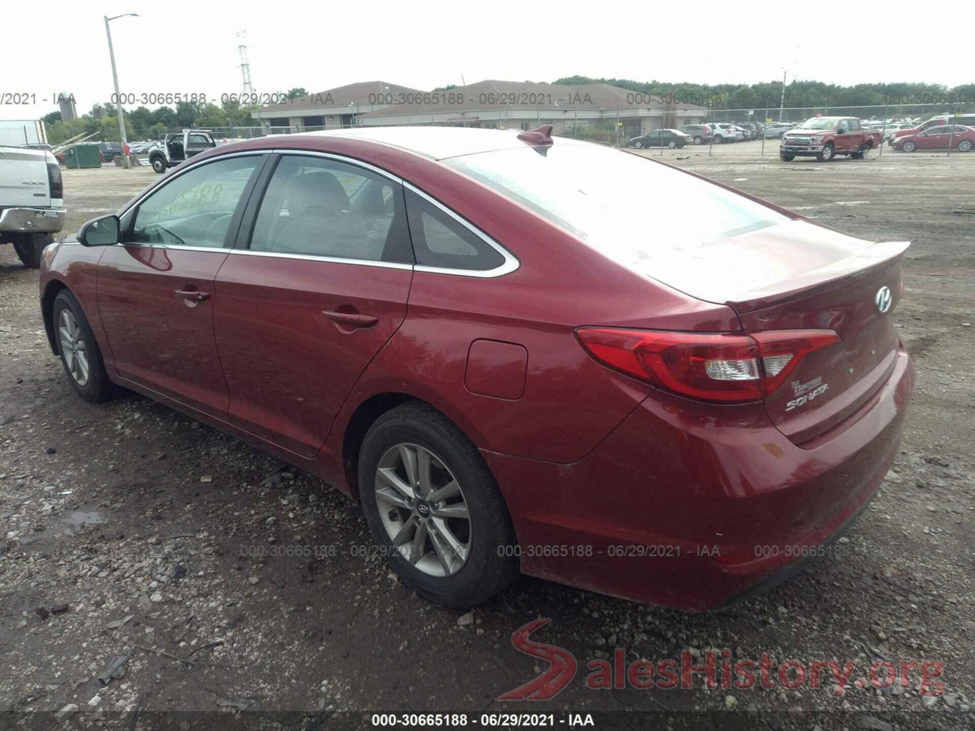 5NPE24AFXGH299133 2016 HYUNDAI SONATA