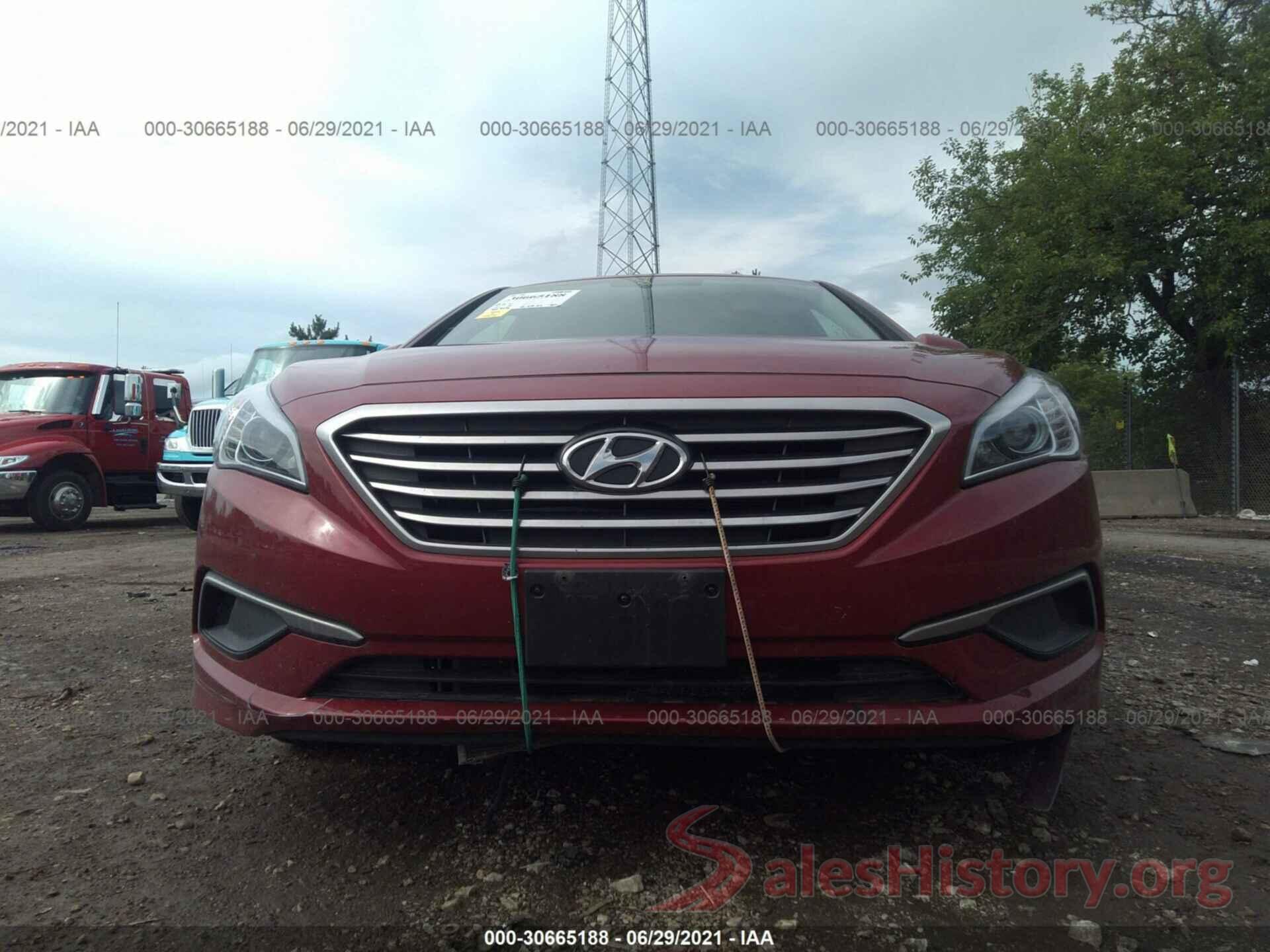 5NPE24AFXGH299133 2016 HYUNDAI SONATA