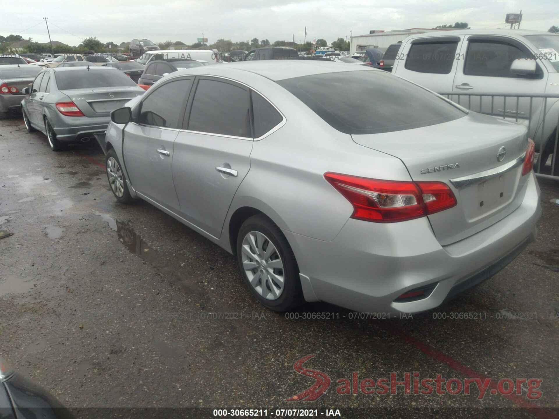 3N1AB7AP1GY303407 2016 NISSAN SENTRA