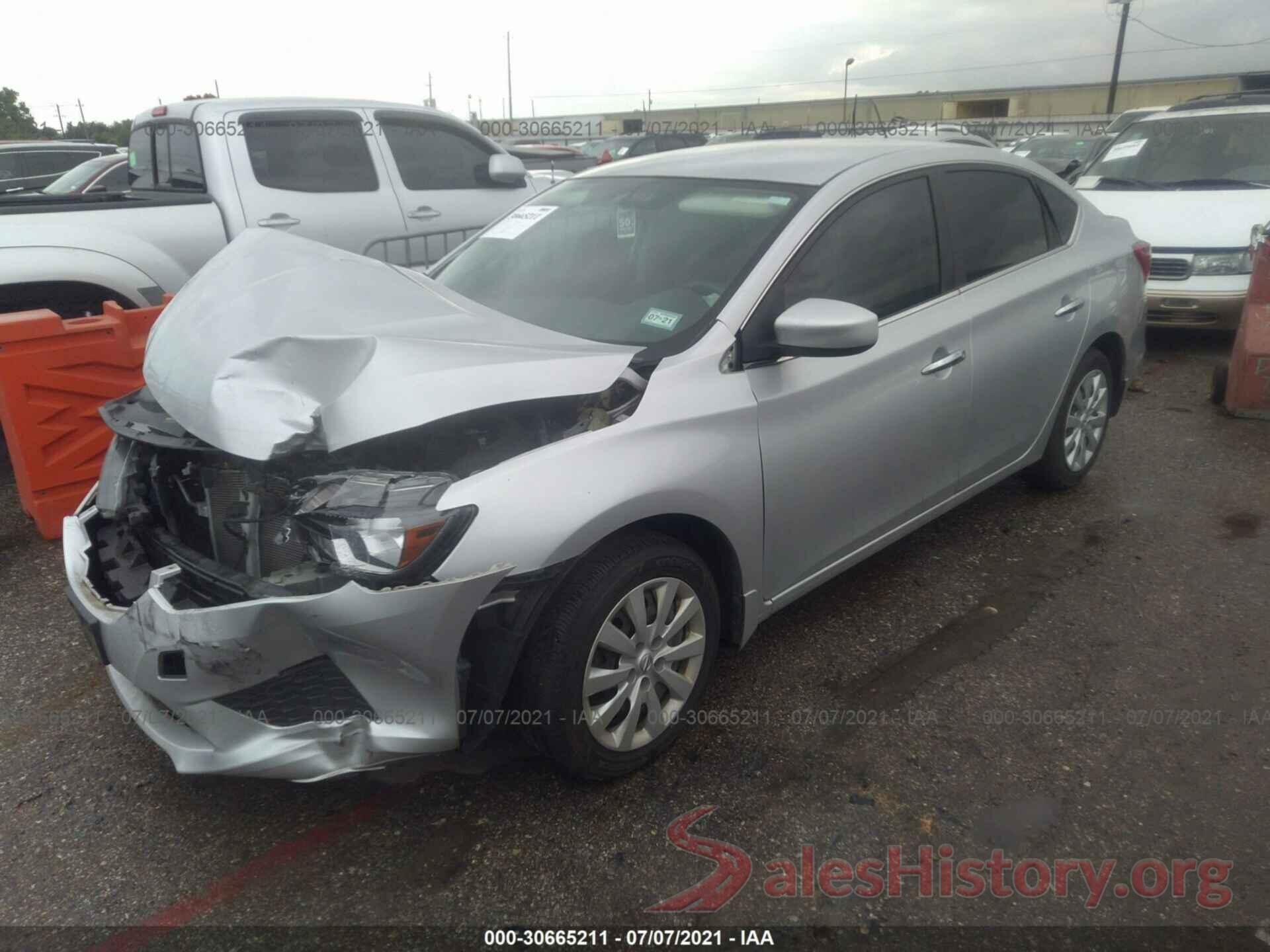 3N1AB7AP1GY303407 2016 NISSAN SENTRA