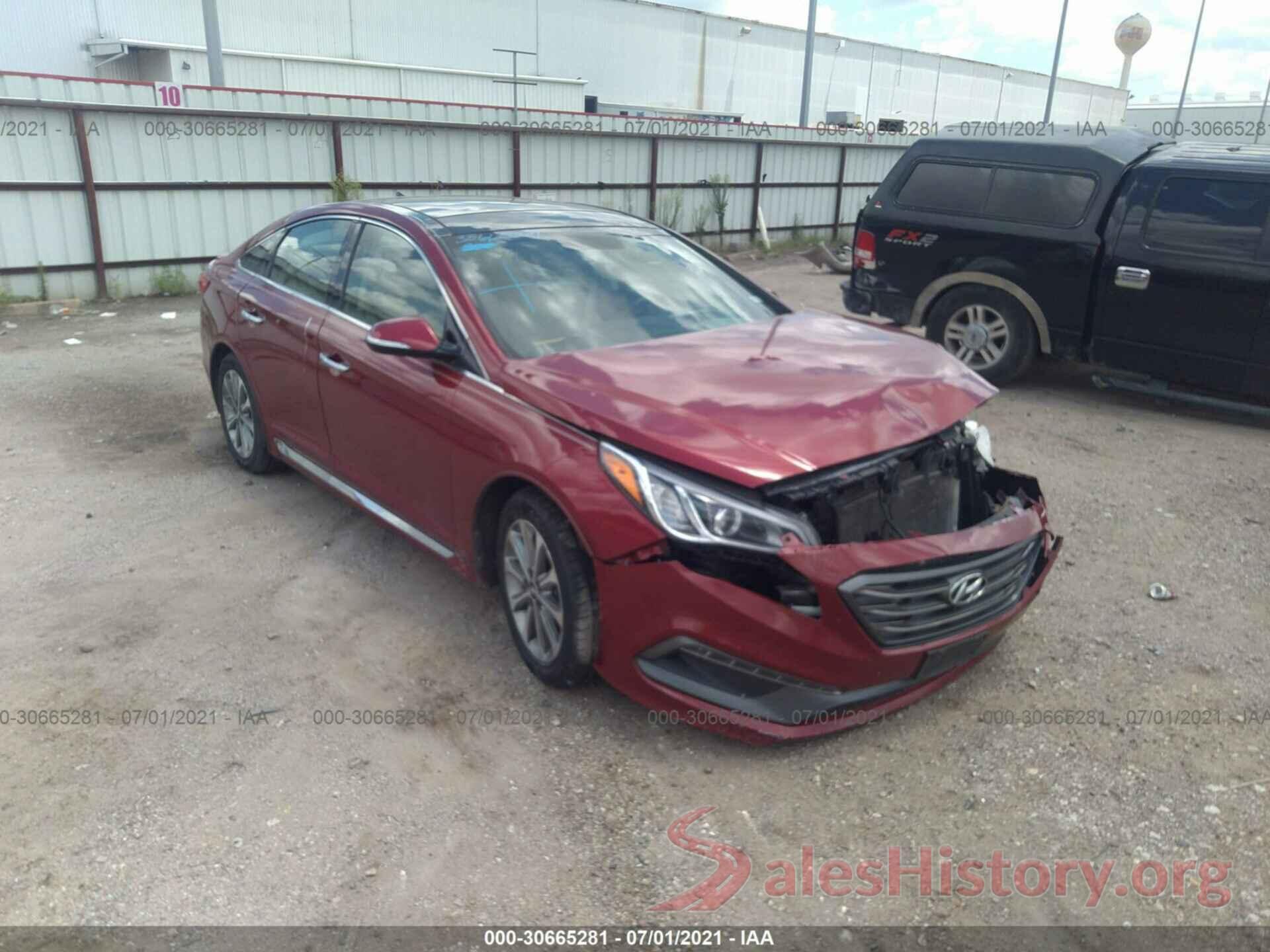 5NPE34AF6GH300291 2016 HYUNDAI SONATA