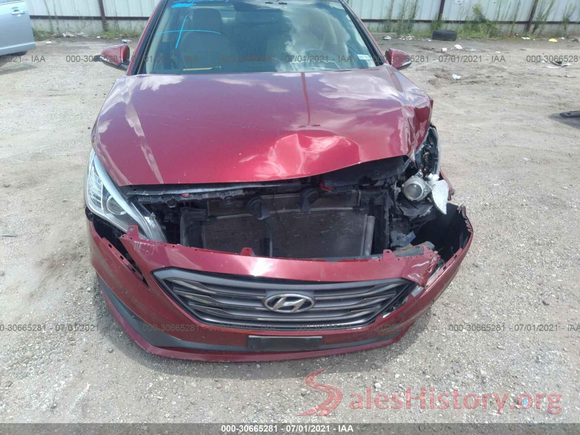 5NPE34AF6GH300291 2016 HYUNDAI SONATA