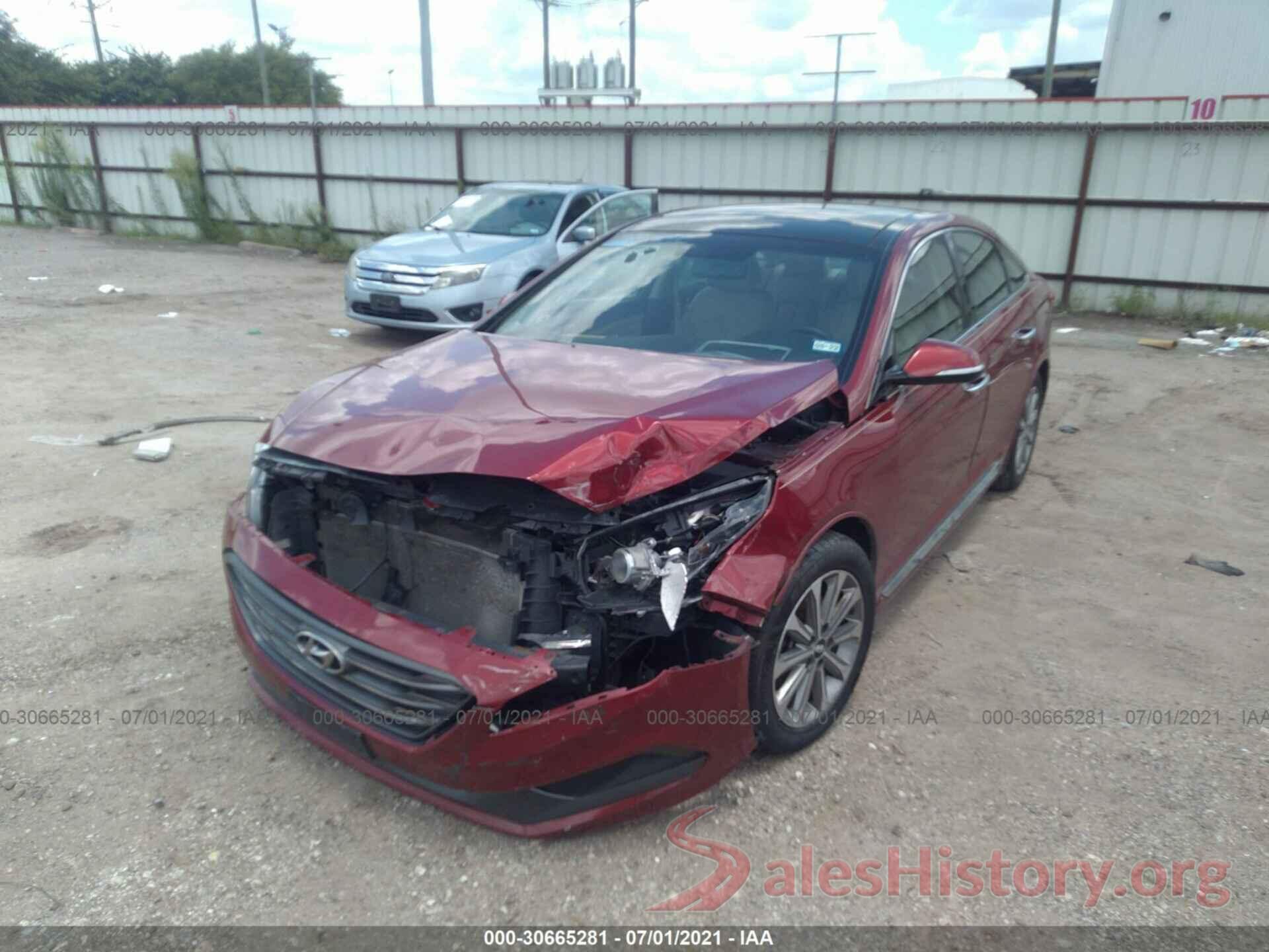 5NPE34AF6GH300291 2016 HYUNDAI SONATA