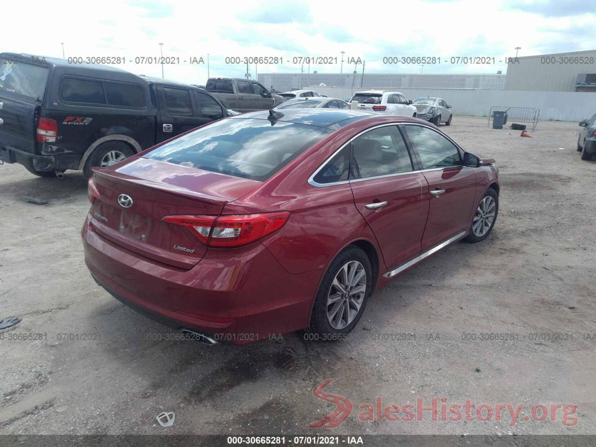 5NPE34AF6GH300291 2016 HYUNDAI SONATA