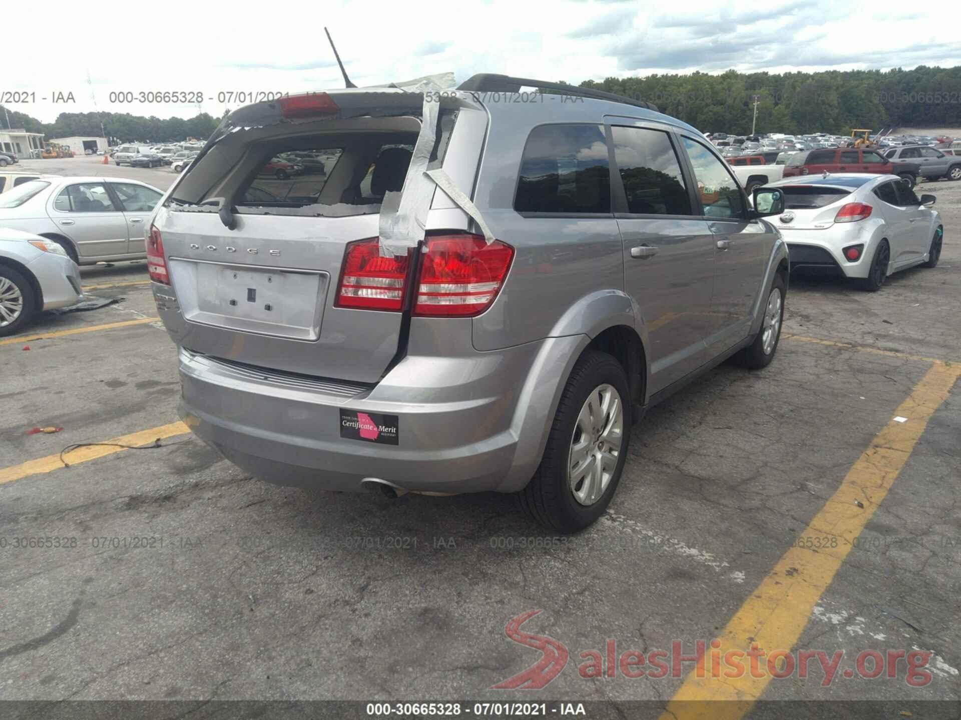 3C4PDCAB1HT707823 2017 DODGE JOURNEY