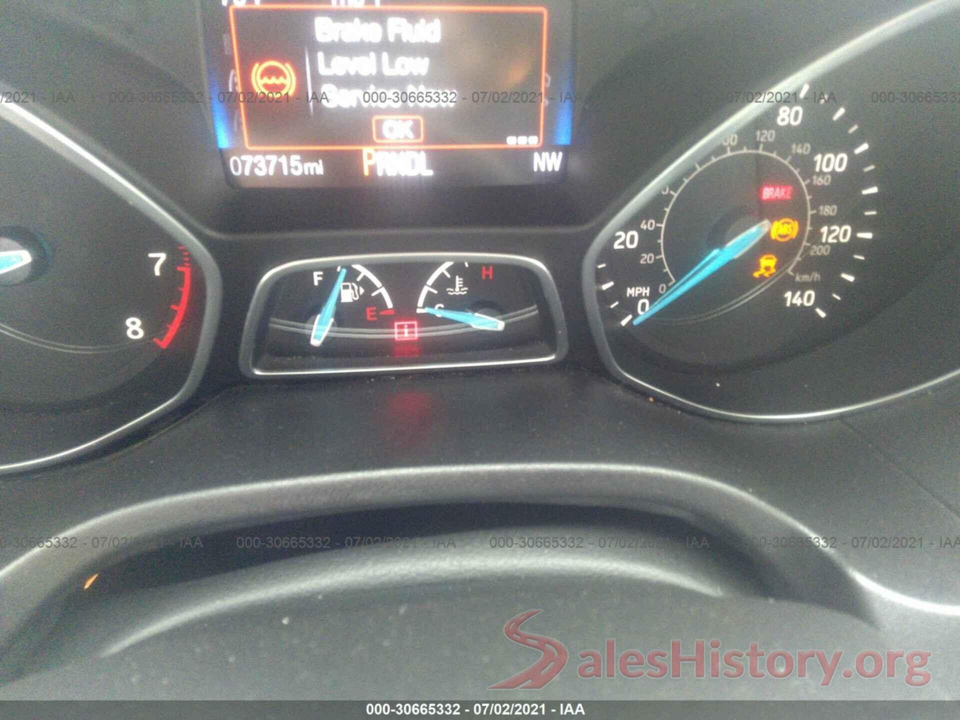 1FADP3F27GL368973 2016 FORD FOCUS