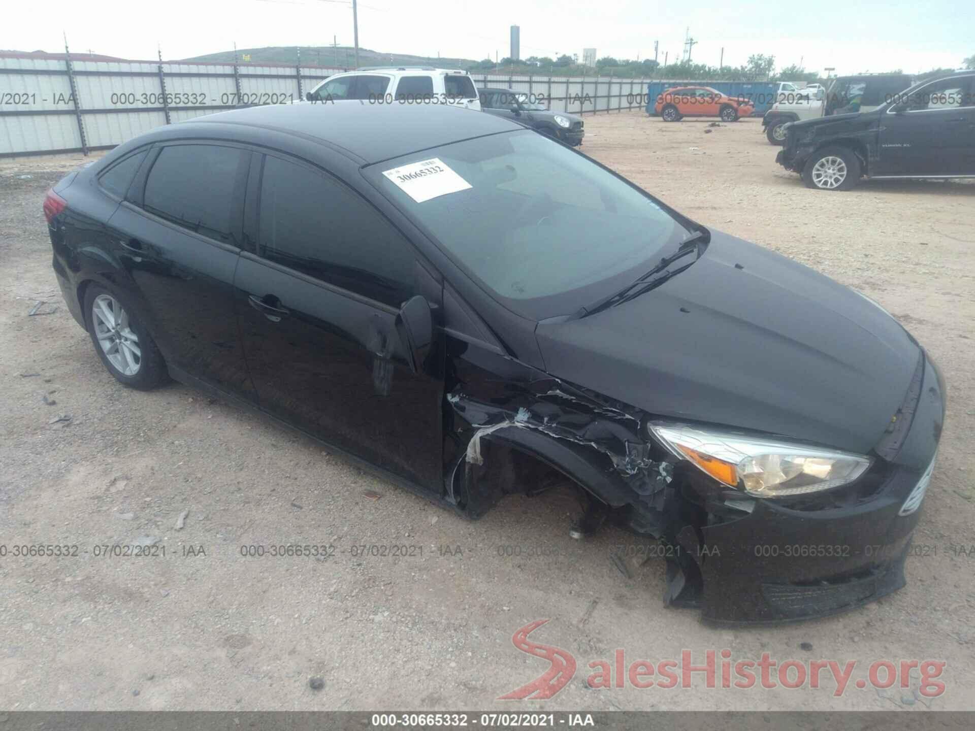 1FADP3F27GL368973 2016 FORD FOCUS