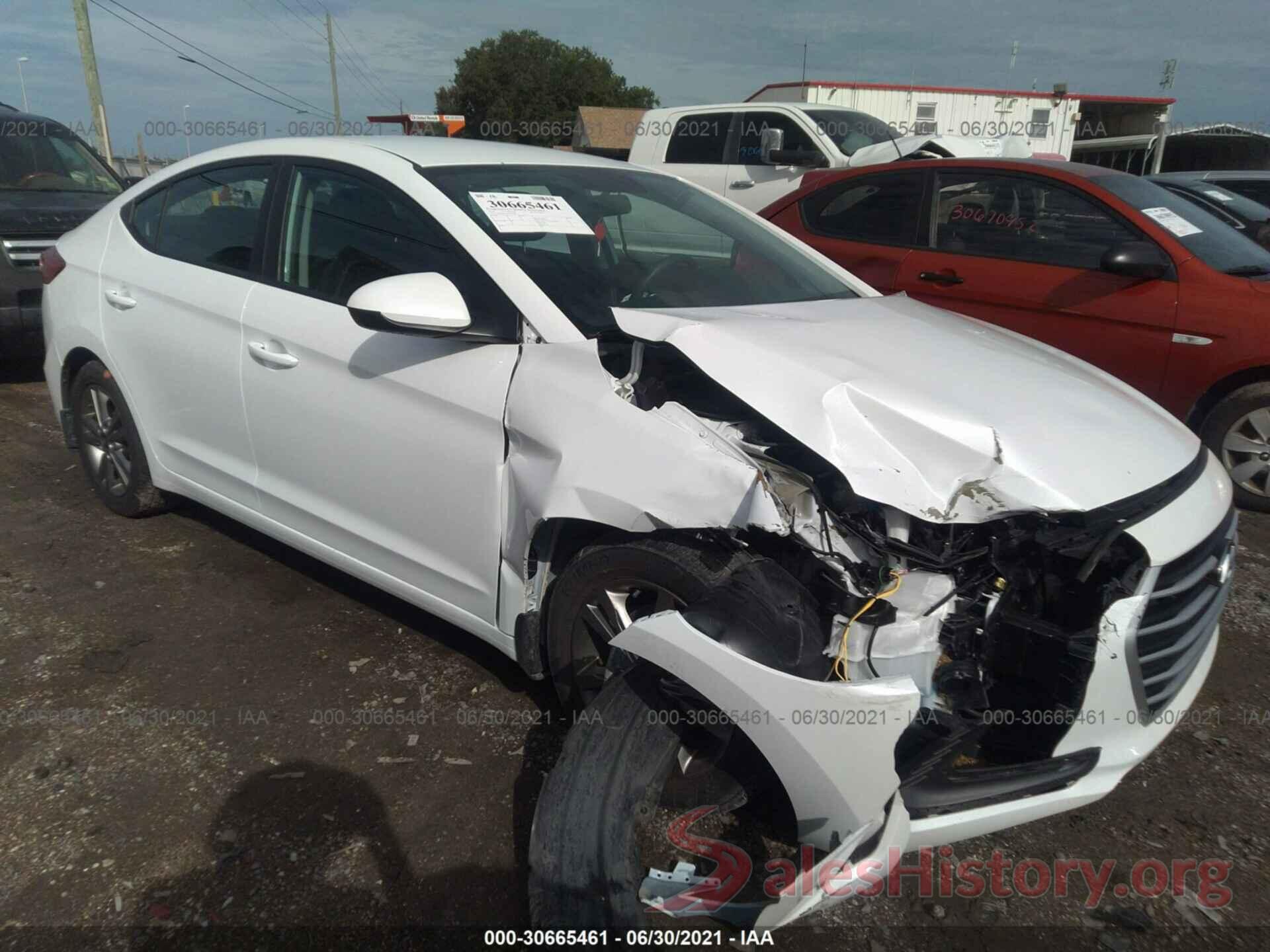 5NPD84LF2JH237790 2018 HYUNDAI ELANTRA