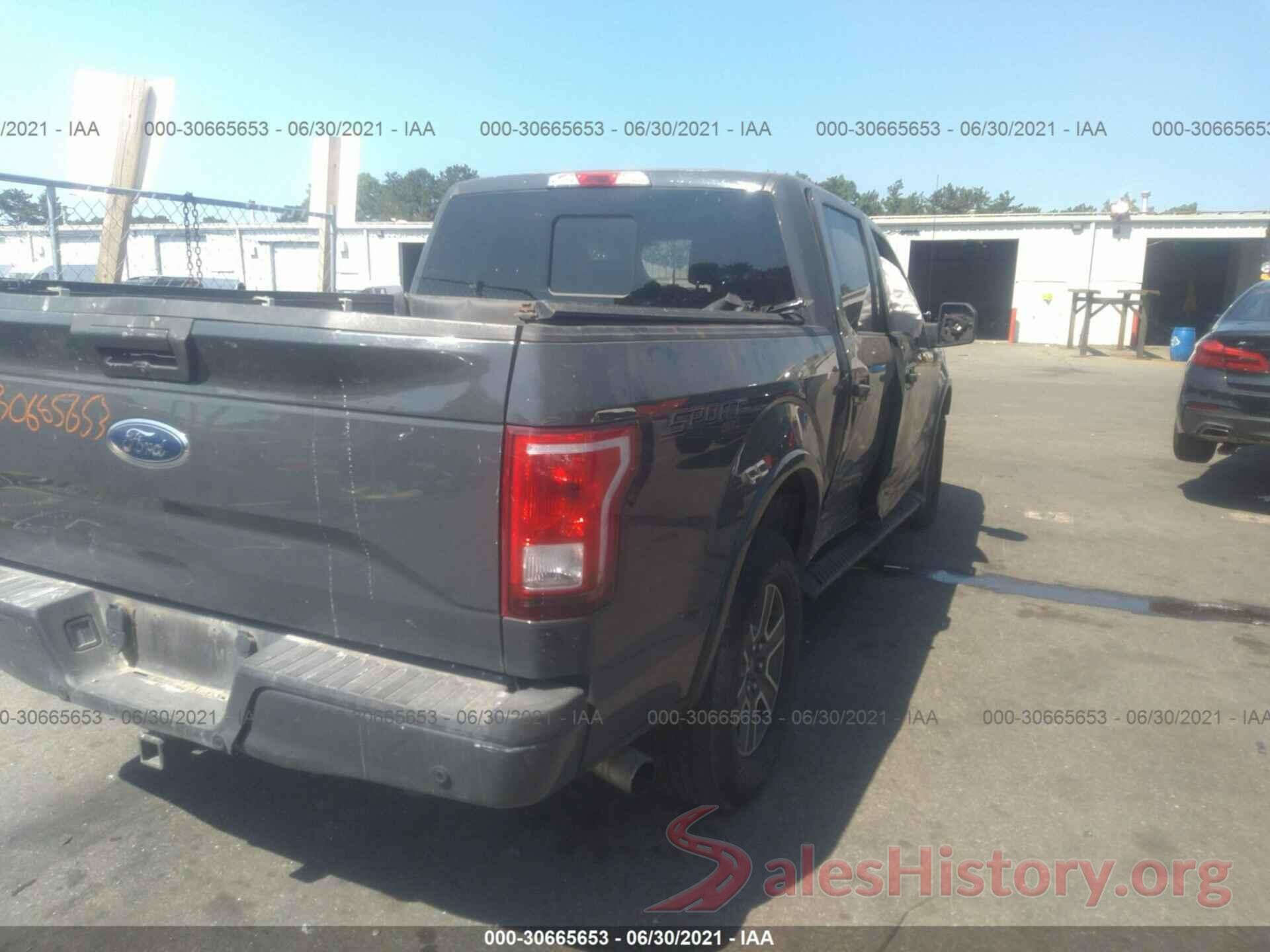 1FTEW1EP1GFC29505 2016 FORD F-150