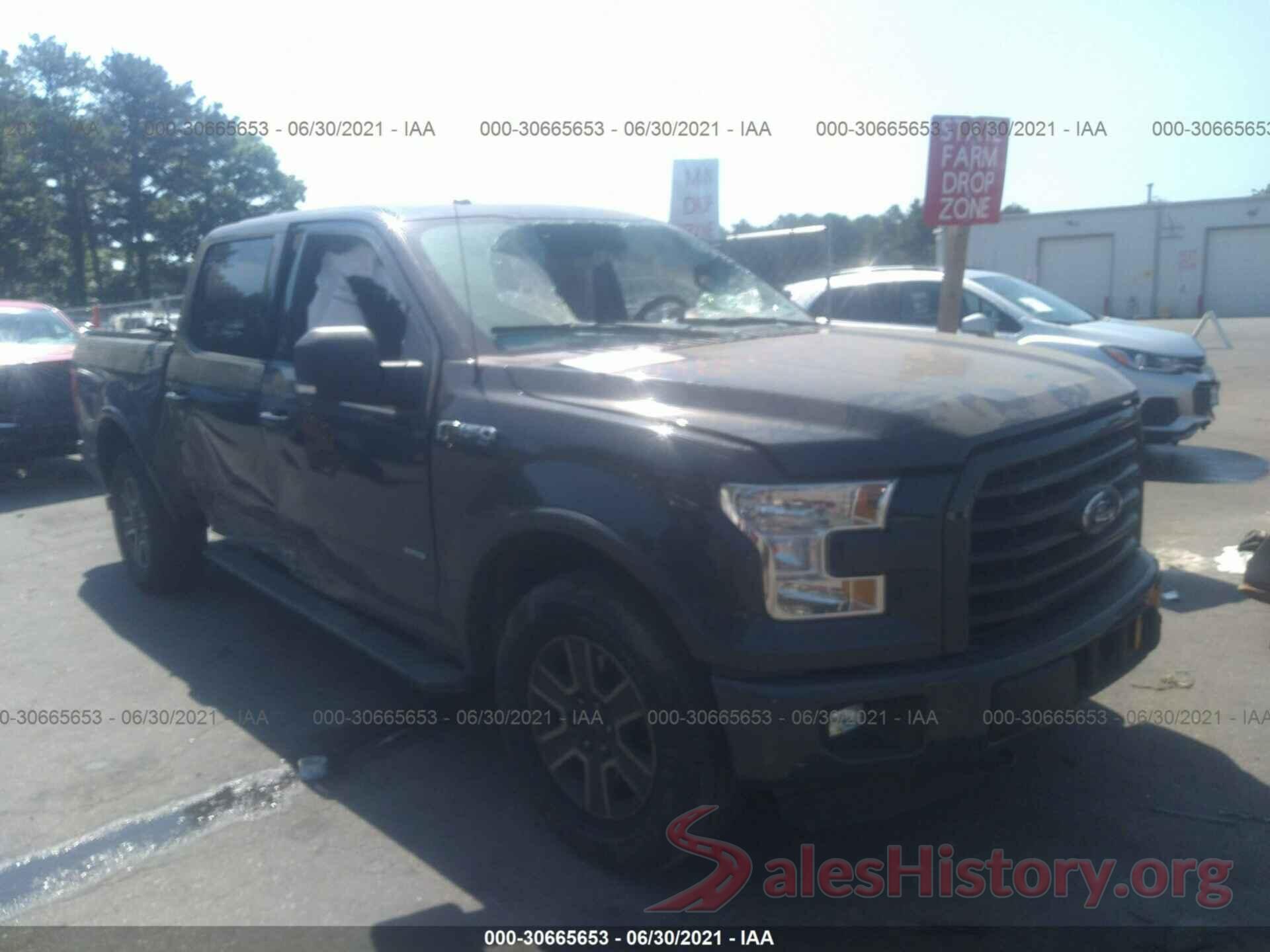 1FTEW1EP1GFC29505 2016 FORD F-150