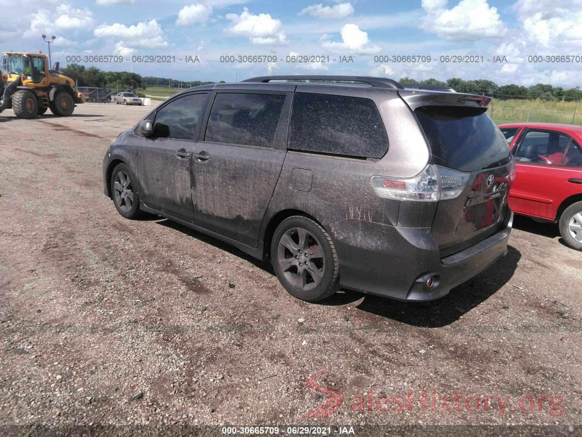 5TDXK3DC2CS248458 2012 TOYOTA SIENNA