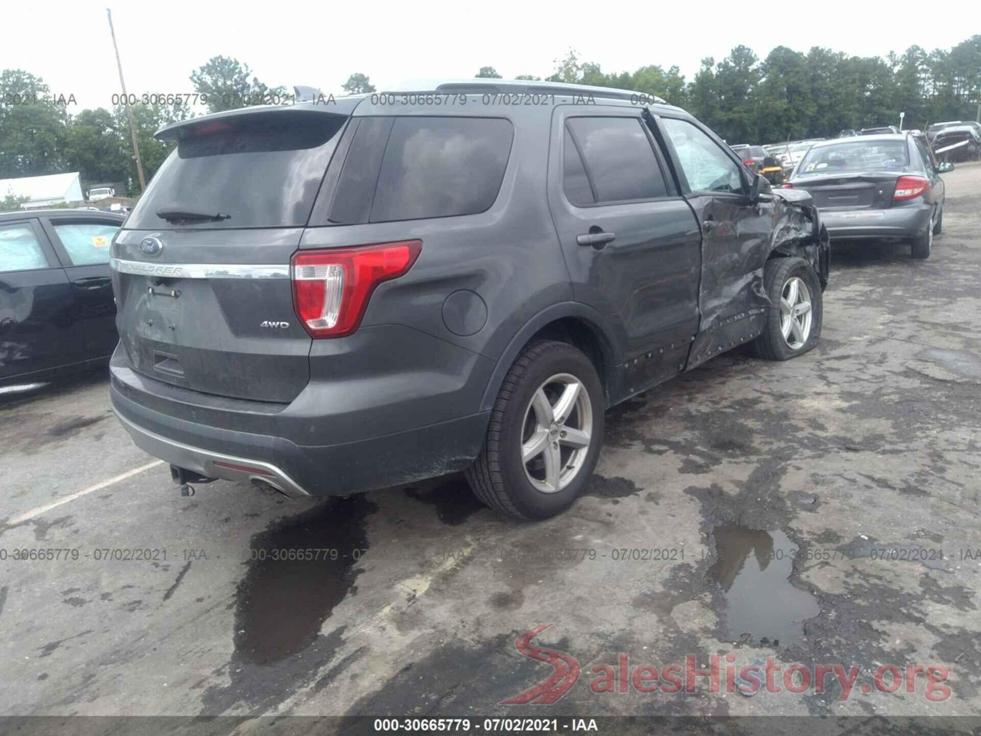 1FM5K8D84GGC82901 2016 FORD EXPLORER