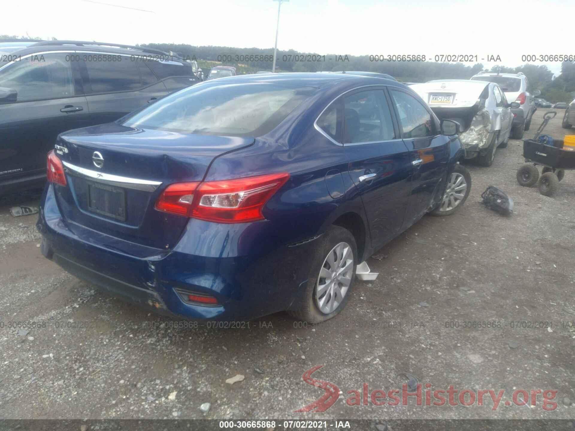 3N1AB7AP0KY212444 2019 NISSAN SENTRA