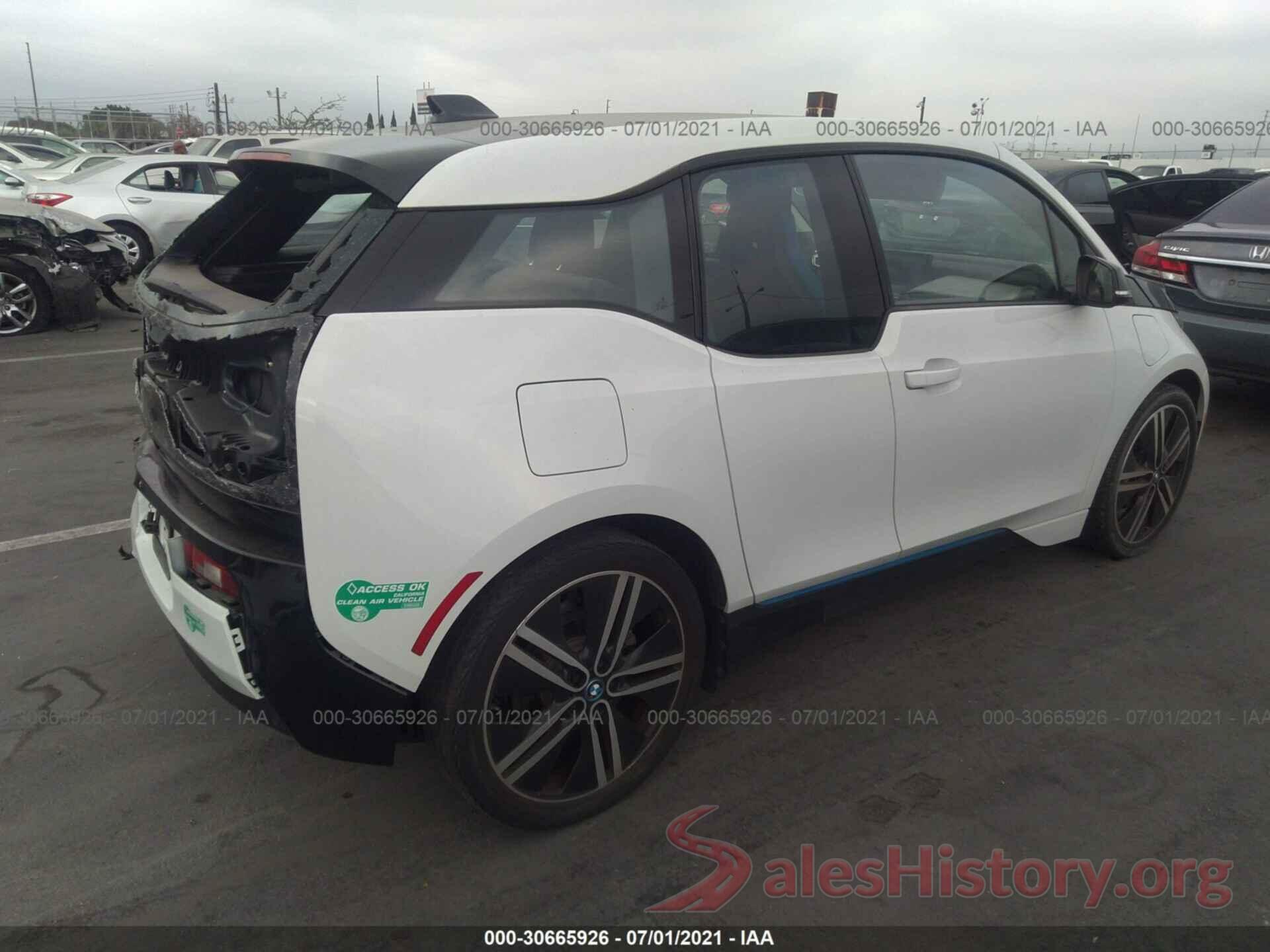 WBY1Z4C53GV507530 2016 BMW I3