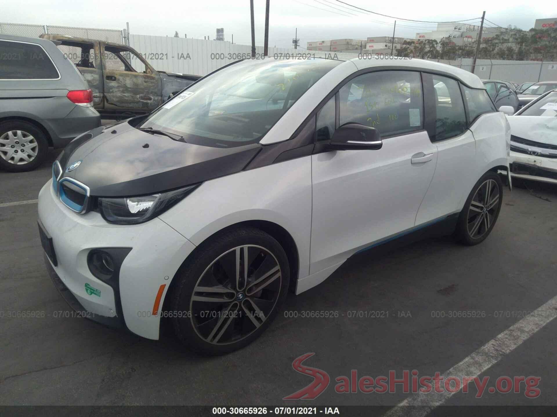 WBY1Z4C53GV507530 2016 BMW I3