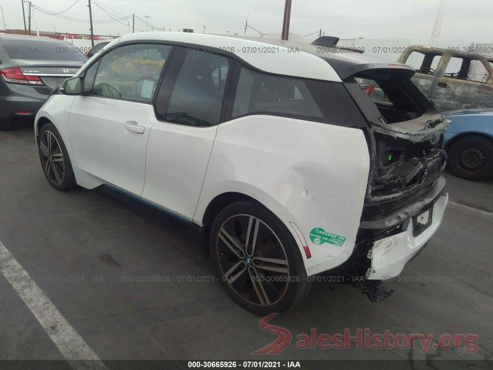 WBY1Z4C53GV507530 2016 BMW I3