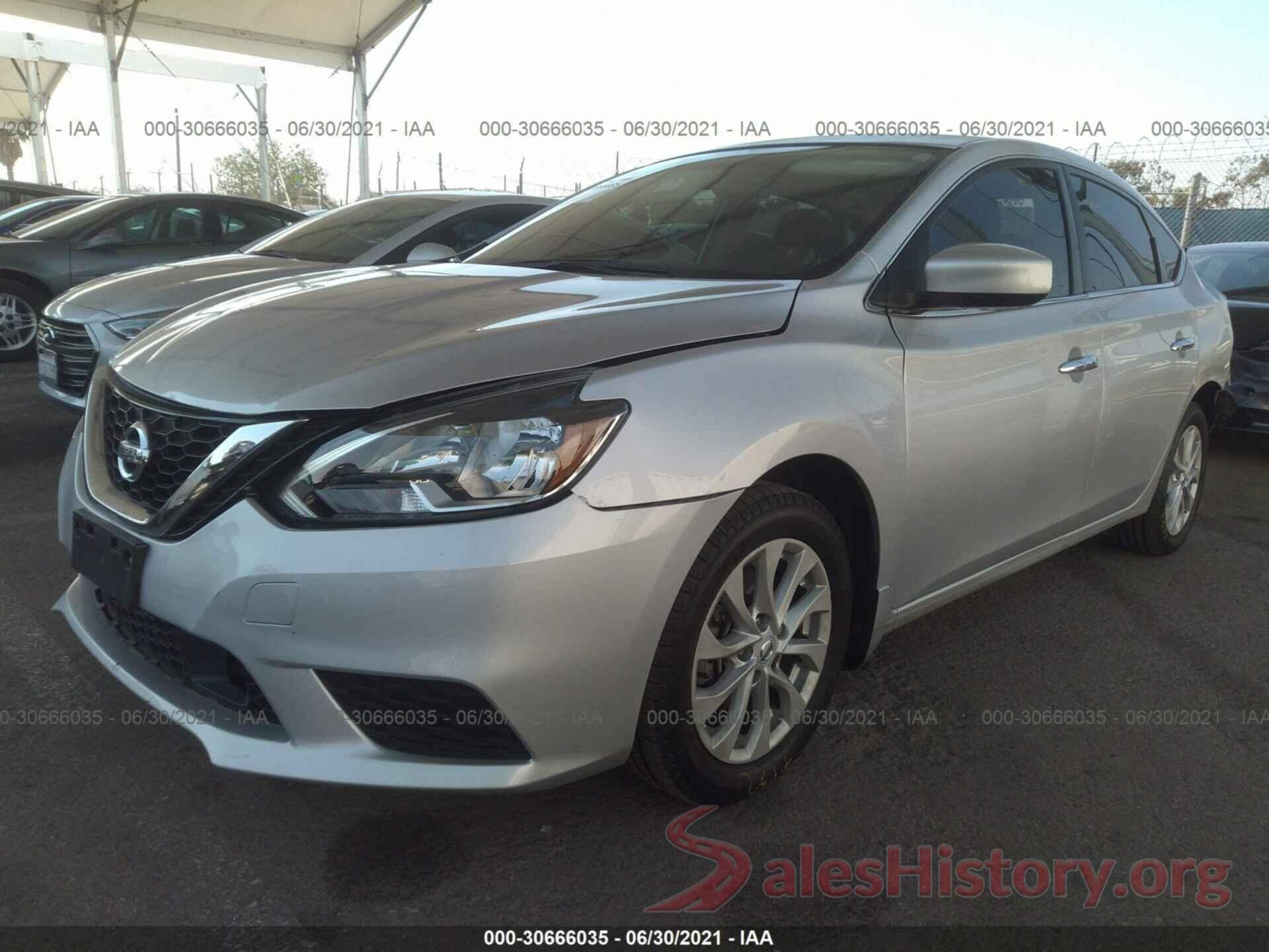 3N1AB7AP0KY288696 2019 NISSAN SENTRA