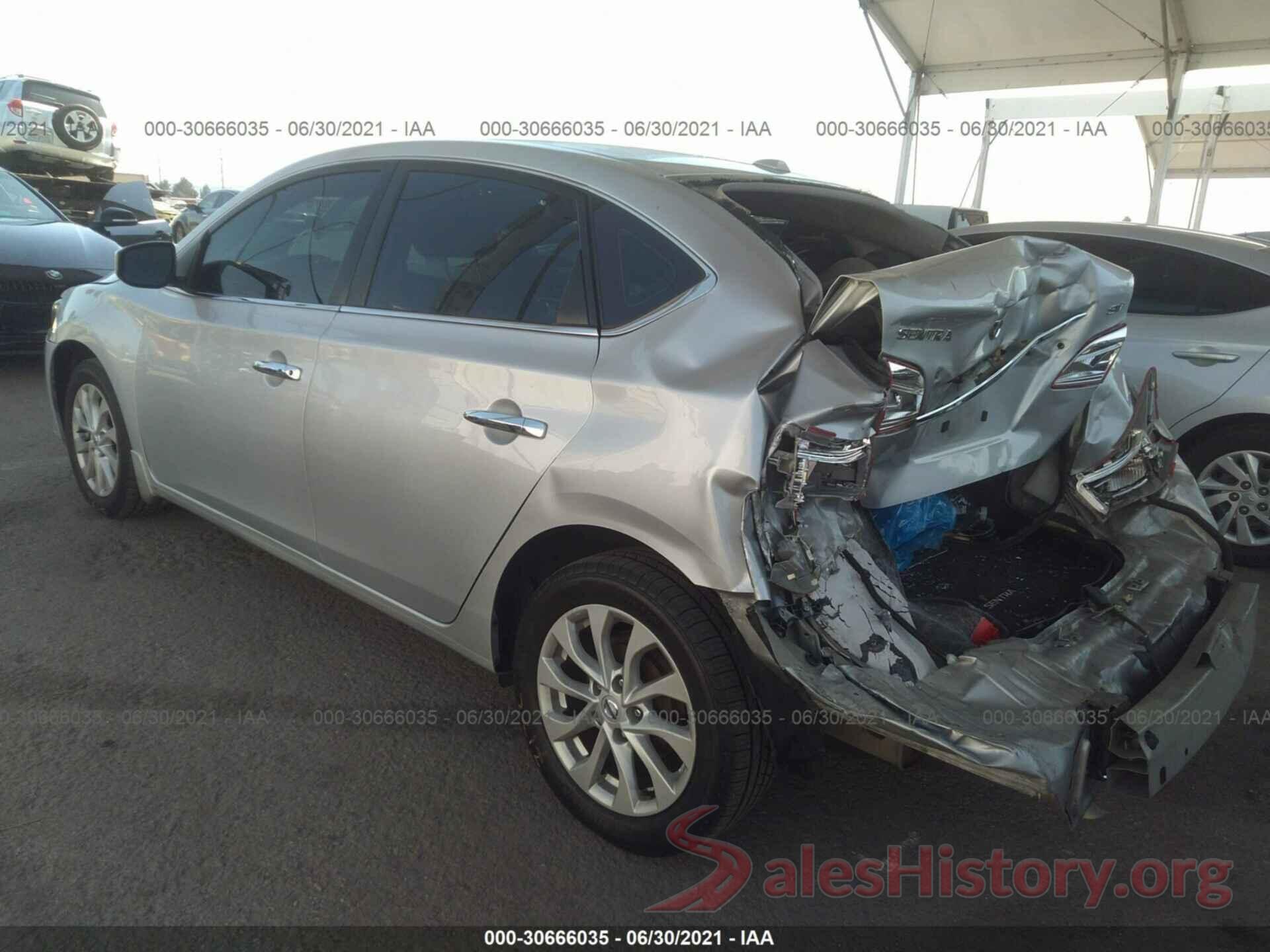 3N1AB7AP0KY288696 2019 NISSAN SENTRA