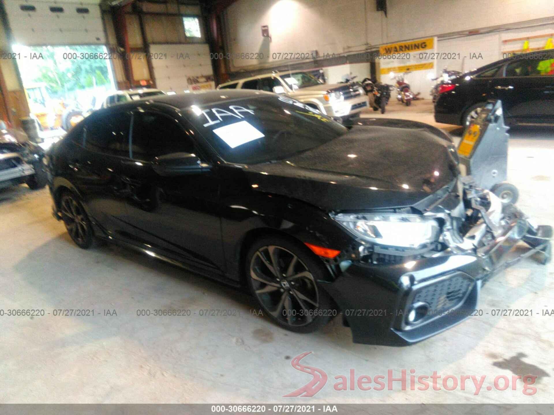 SHHFK7H40KU408487 2019 HONDA CIVIC HATCHBACK