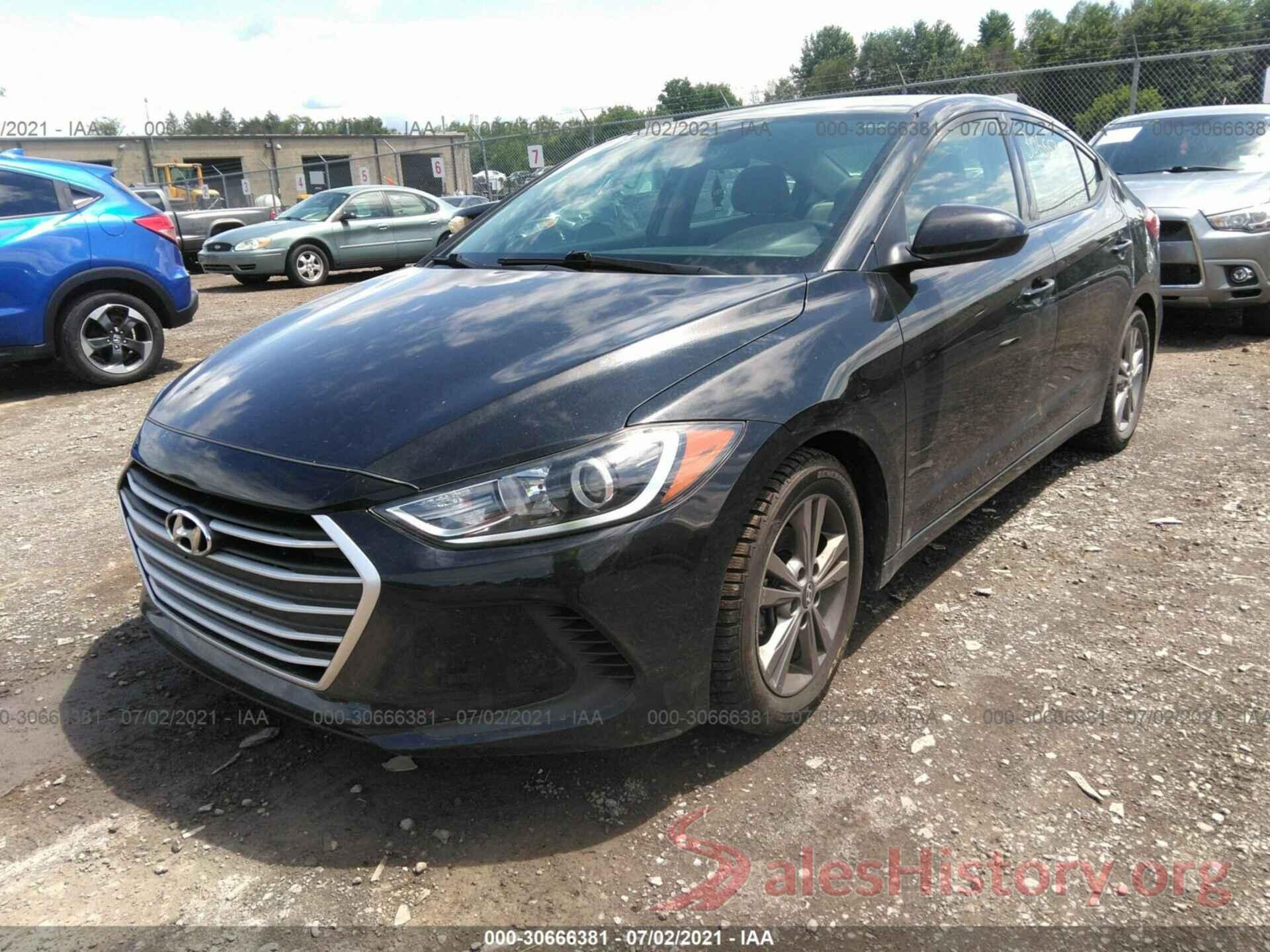 5NPD84LF6HH123883 2017 HYUNDAI ELANTRA