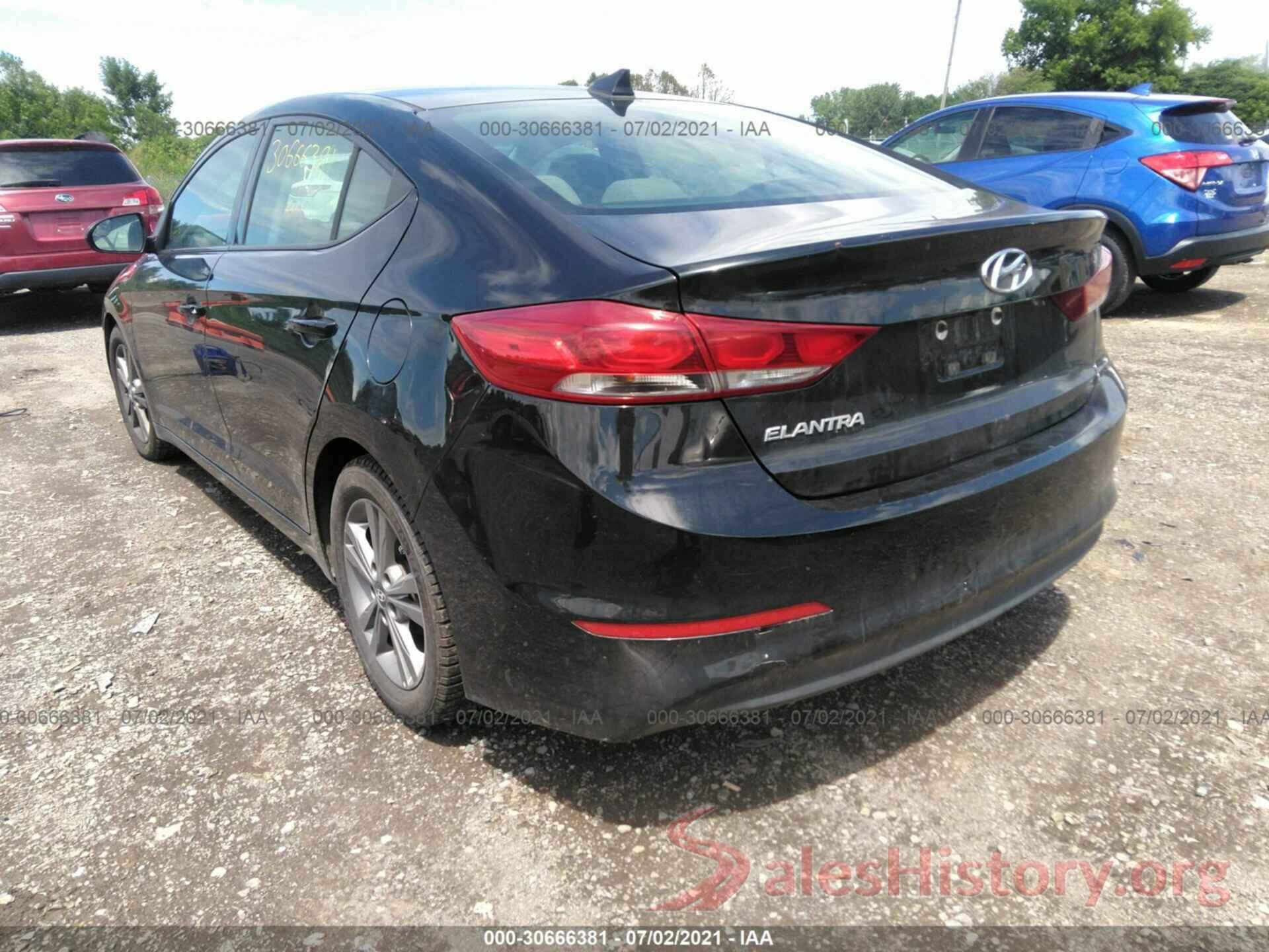 5NPD84LF6HH123883 2017 HYUNDAI ELANTRA