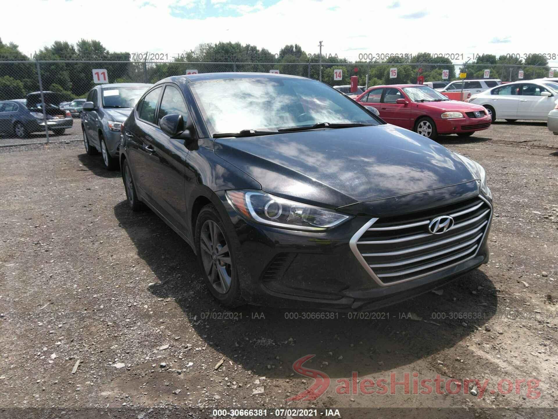 5NPD84LF6HH123883 2017 HYUNDAI ELANTRA