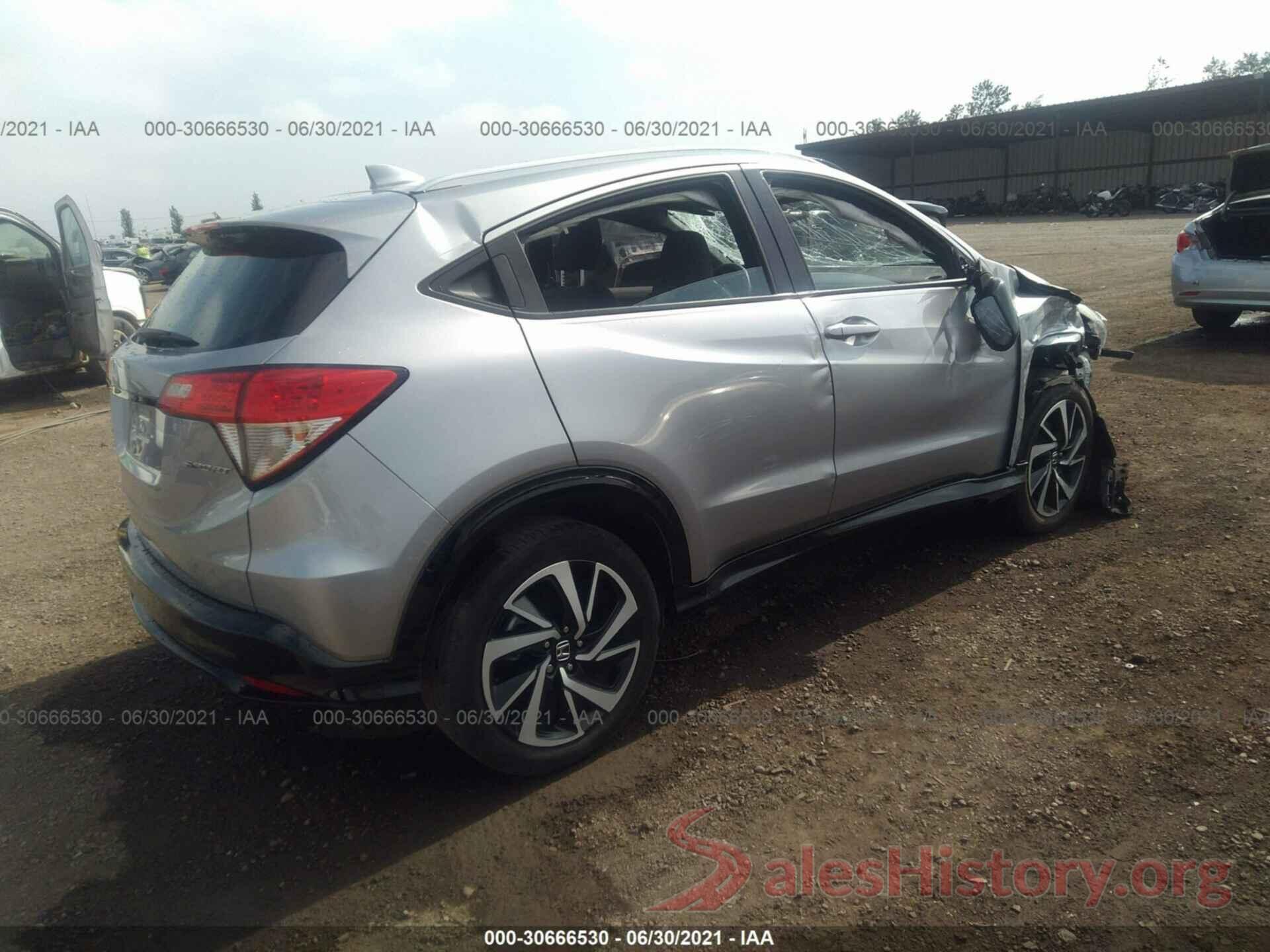 3CZRU5H11KG713472 2019 HONDA HR-V