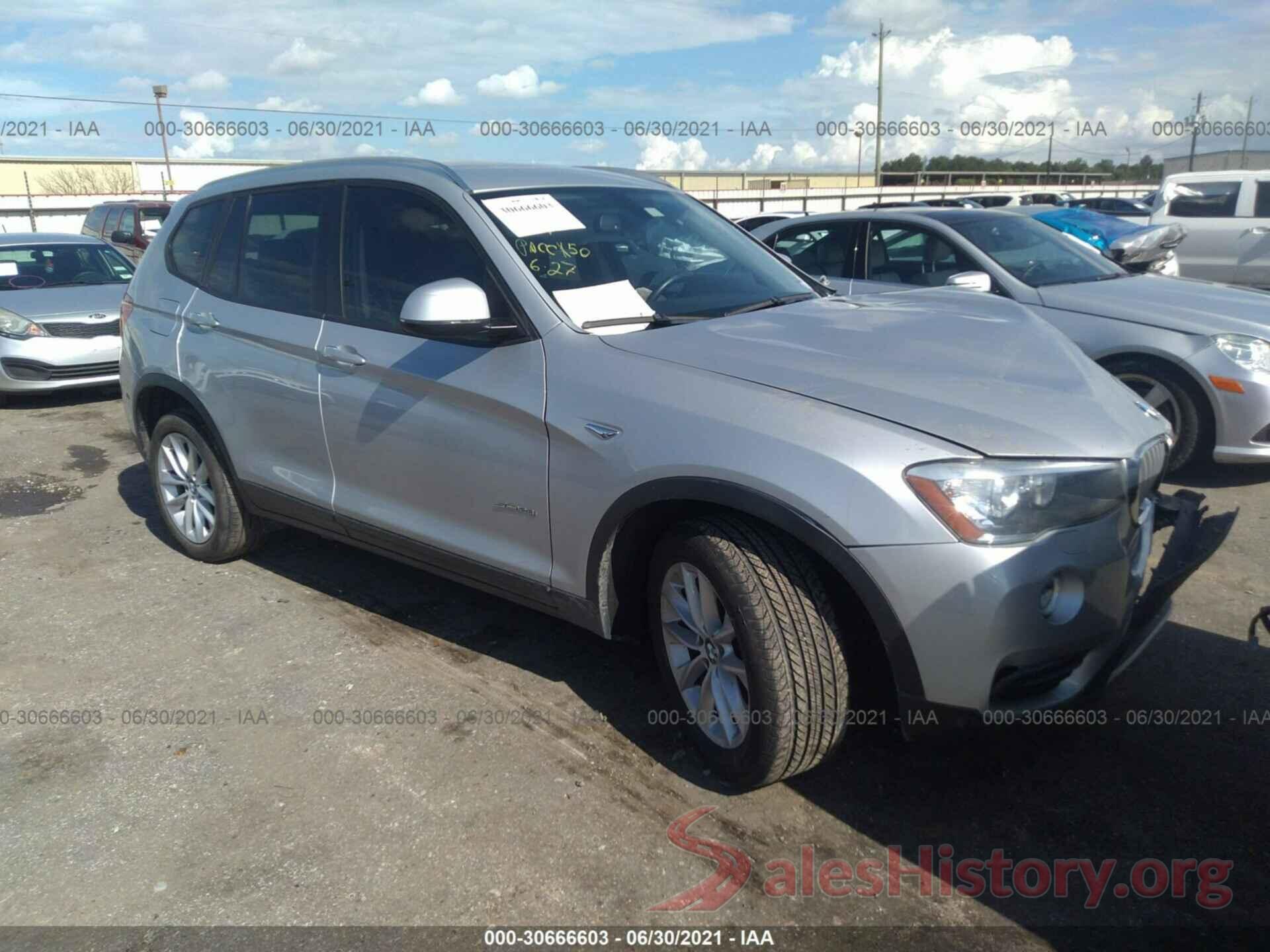 5UXWZ7C59G0R32514 2016 BMW X3